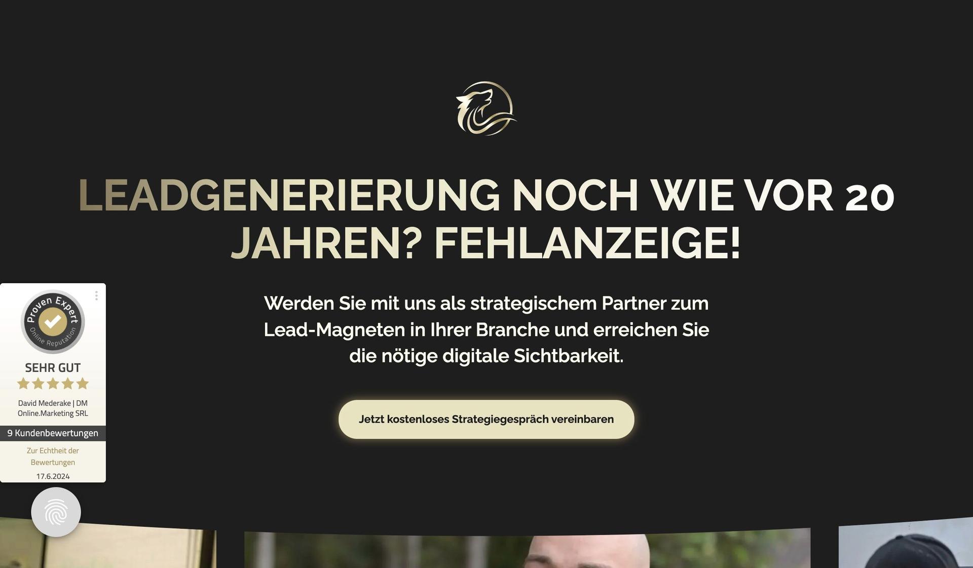 David Mederake-black and gold websites