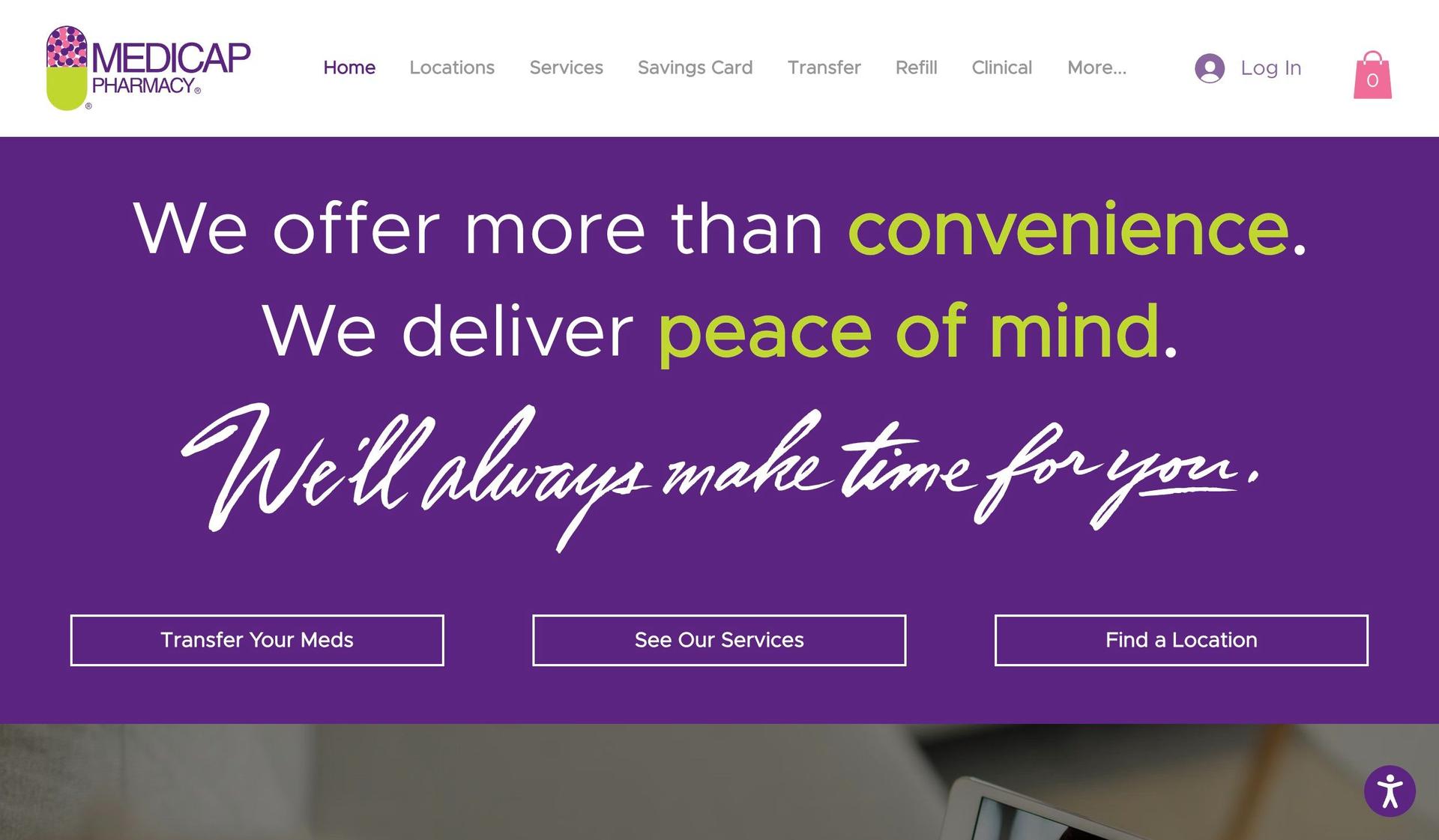 My Medicap Pharmacy-pharmacy website design