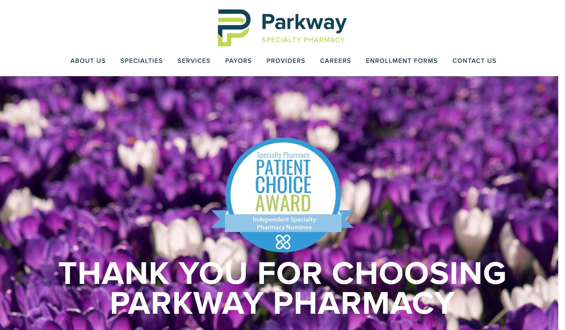 Parkway Pharmacy-pharmacy website design