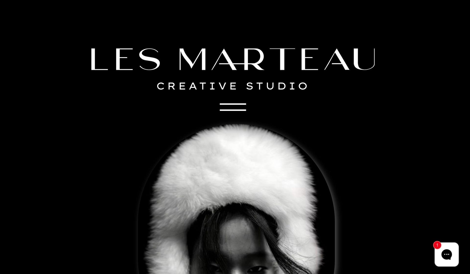 Les Marteau-black and white websites