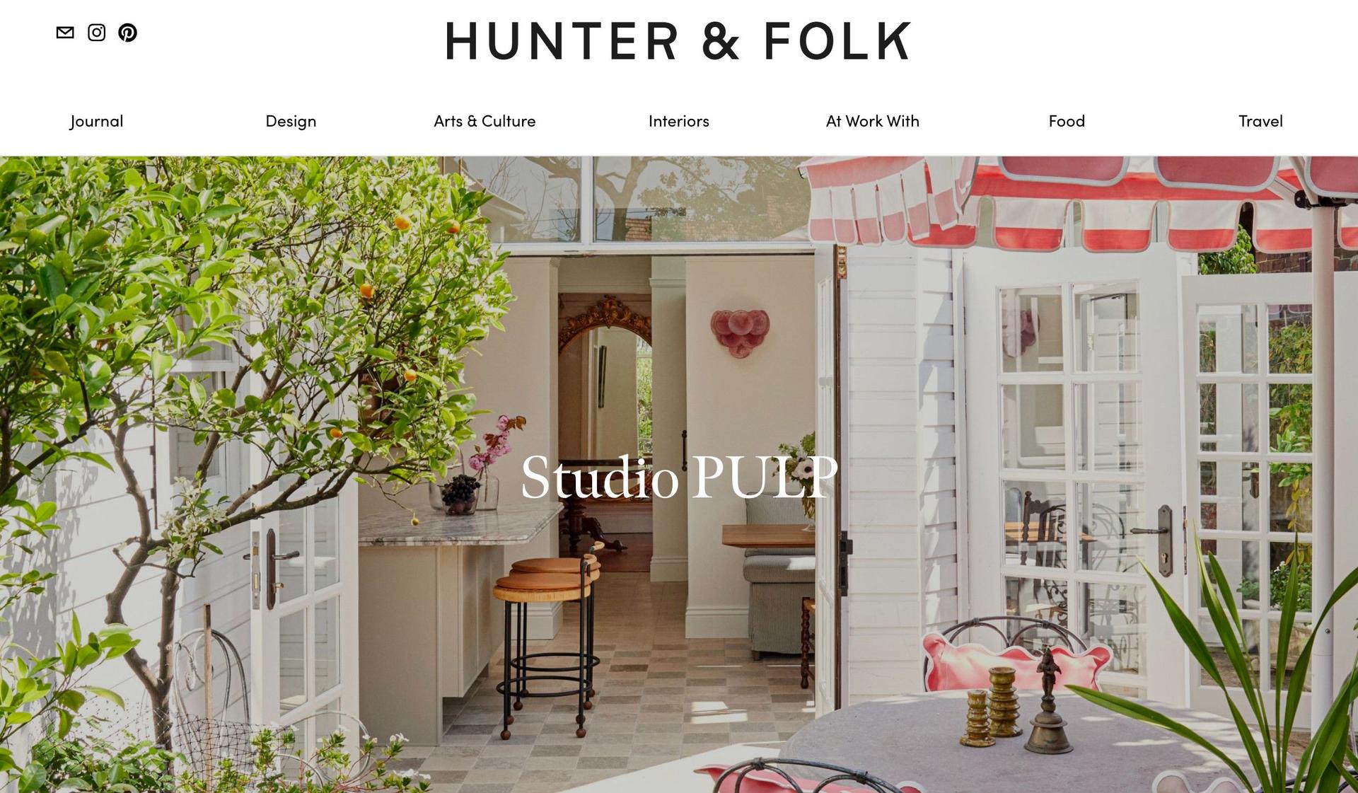Hunter and Folk-examples of accessible websites