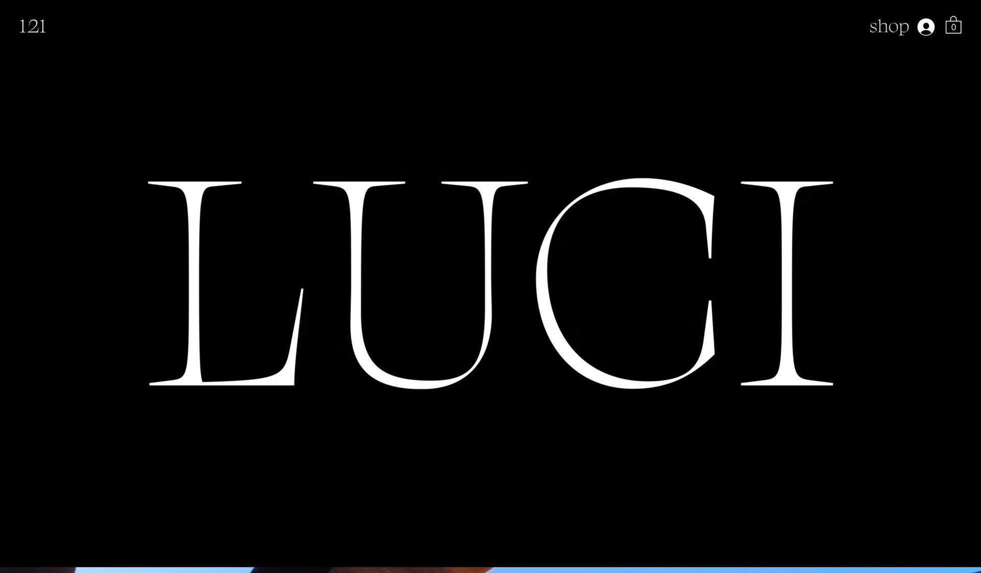 Luci121-black and white websites