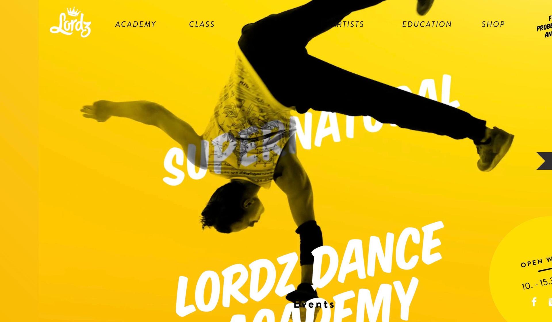 Lordz-black and yellow websites