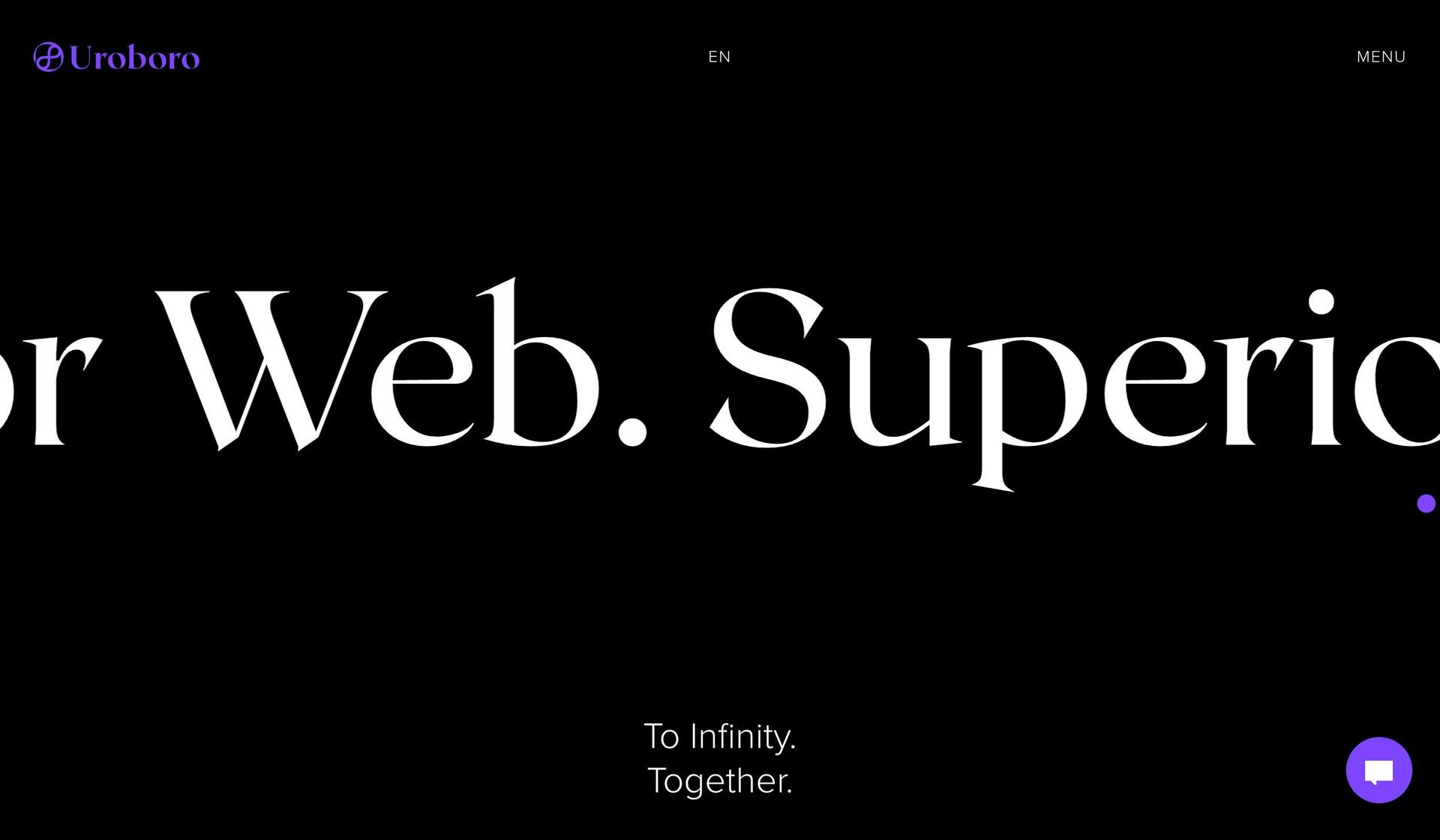 Uroboro-innovative website design examples