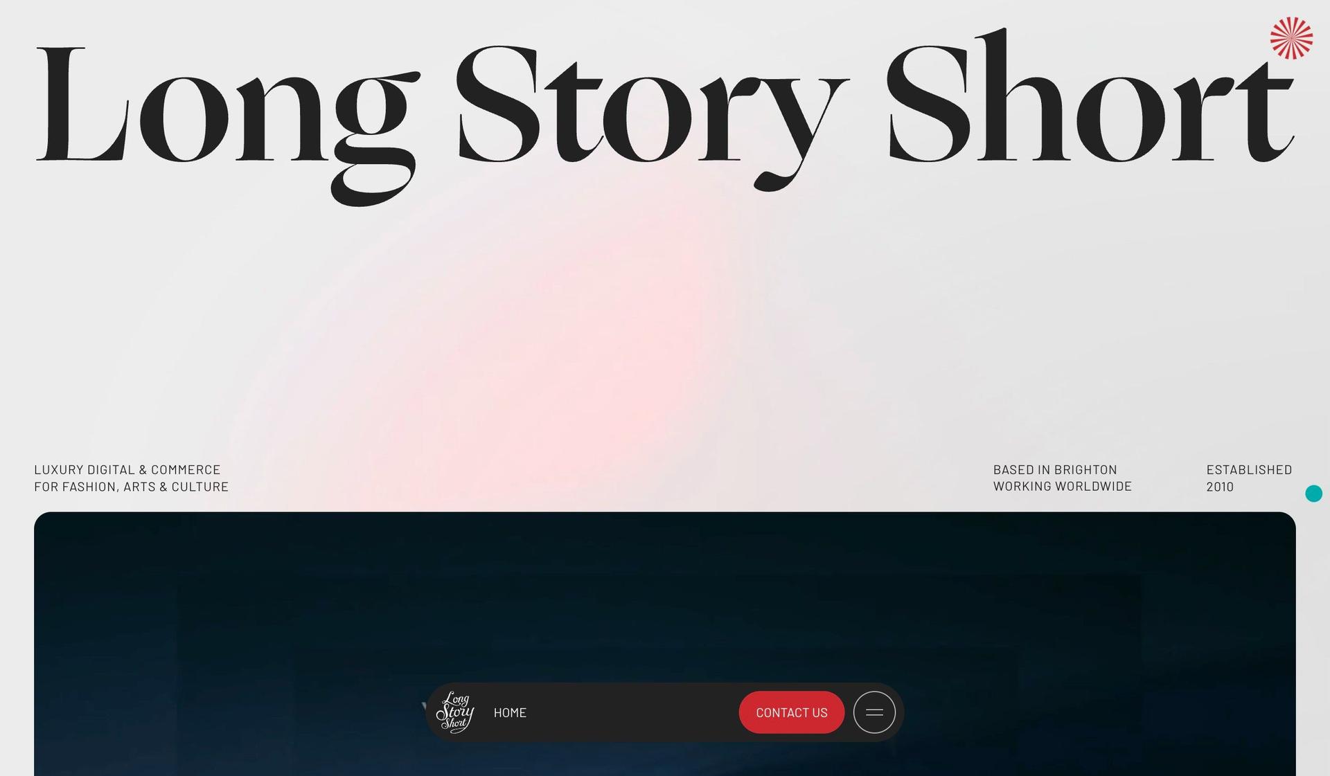 Long Story Short Design-innovative website design examples