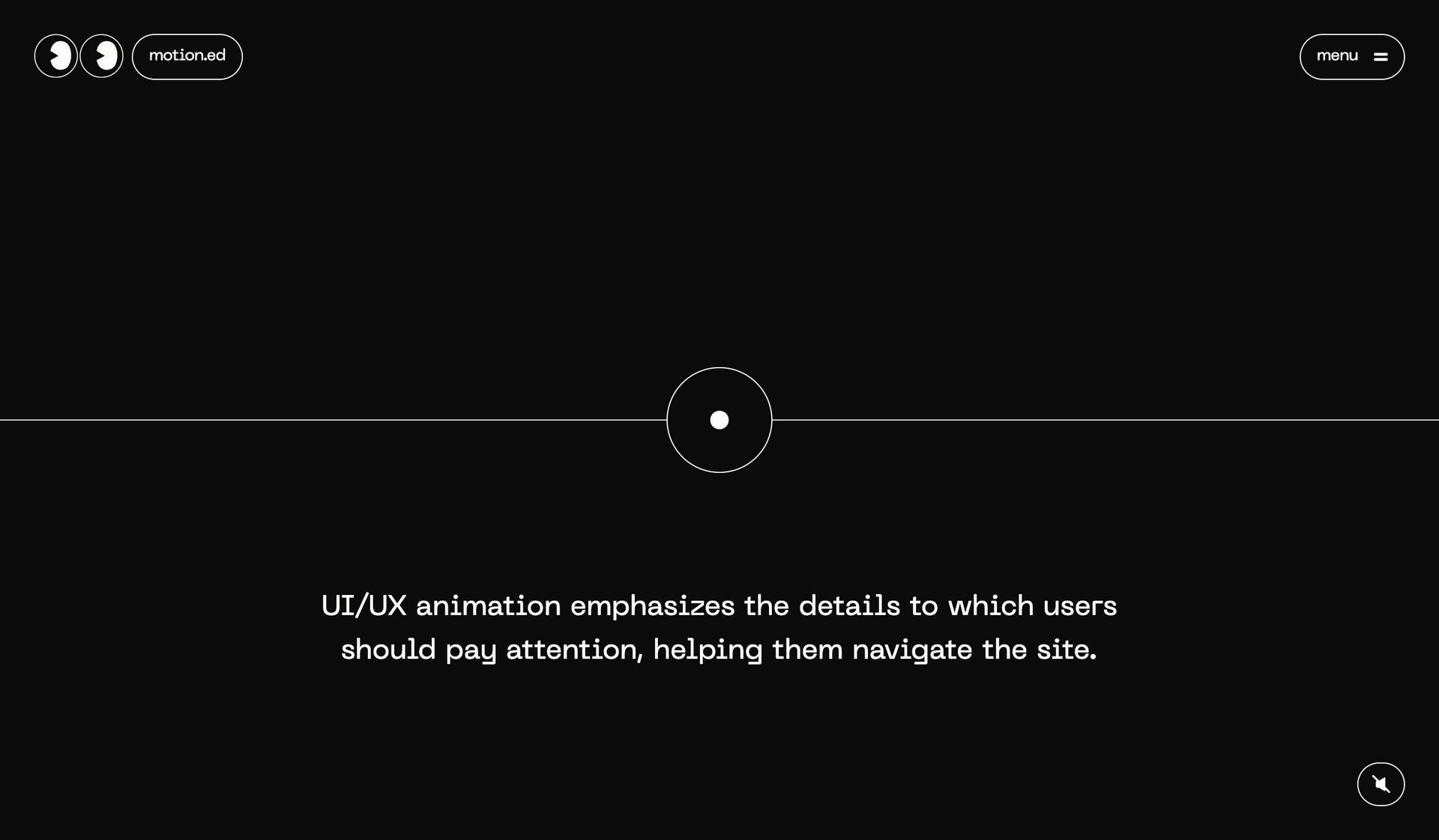 Motion Zajno-innovative website design examples