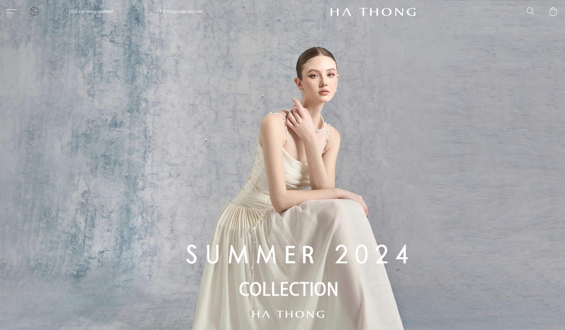 Ha Thong-clean website design