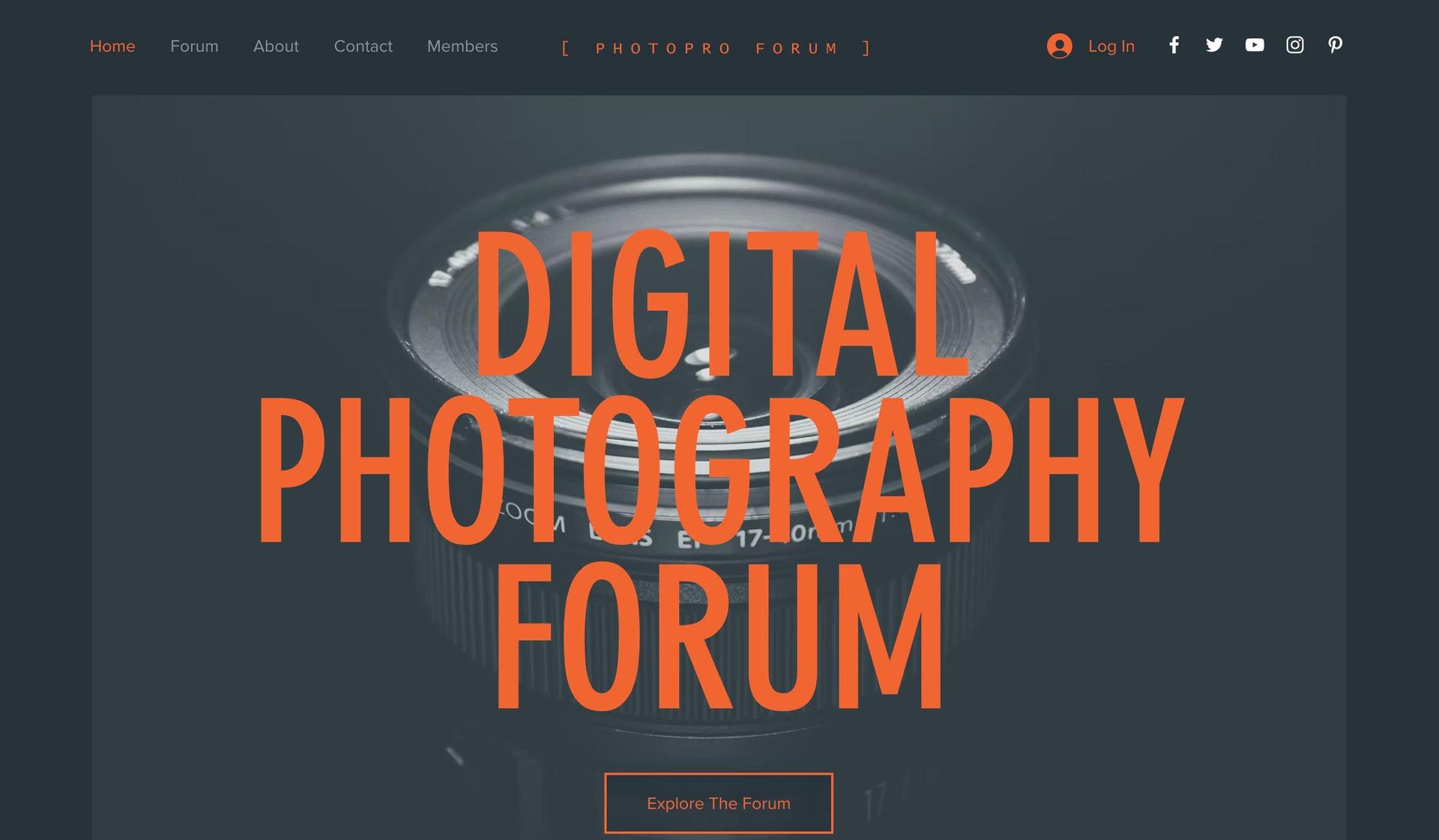 Digital Photography-wix forum examples