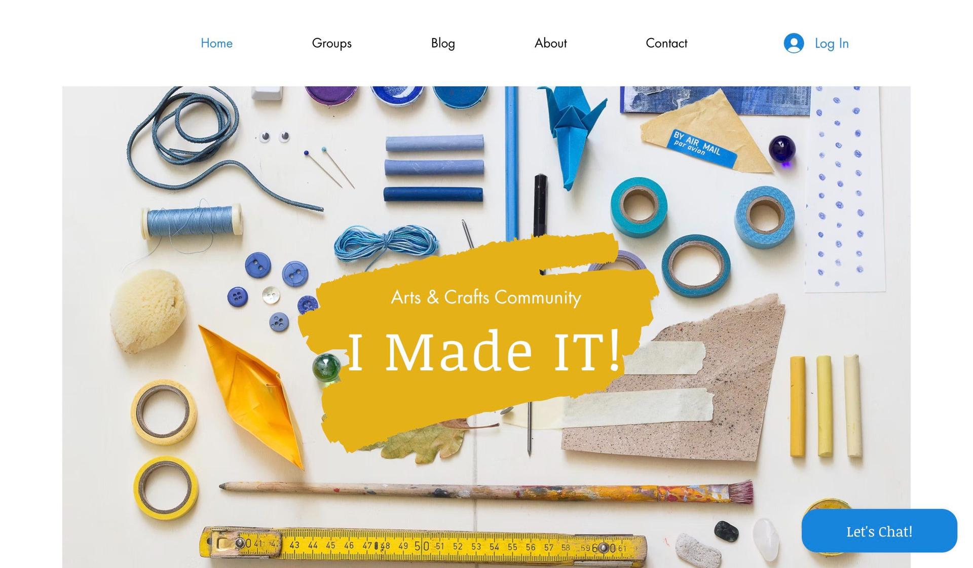 Arts & Crafts Forum-wix forum examples
