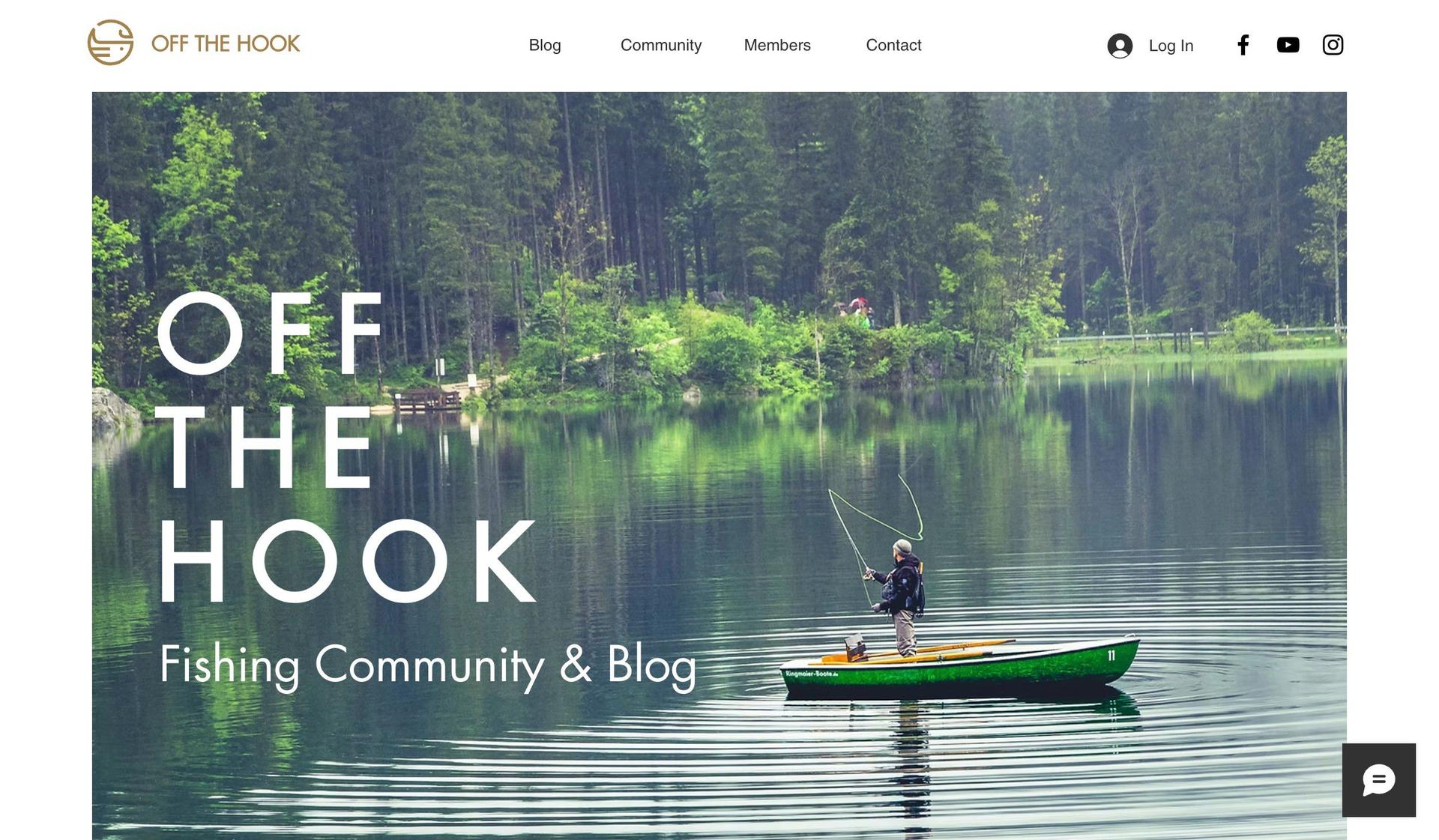 Fishing Forum-wix forum examples