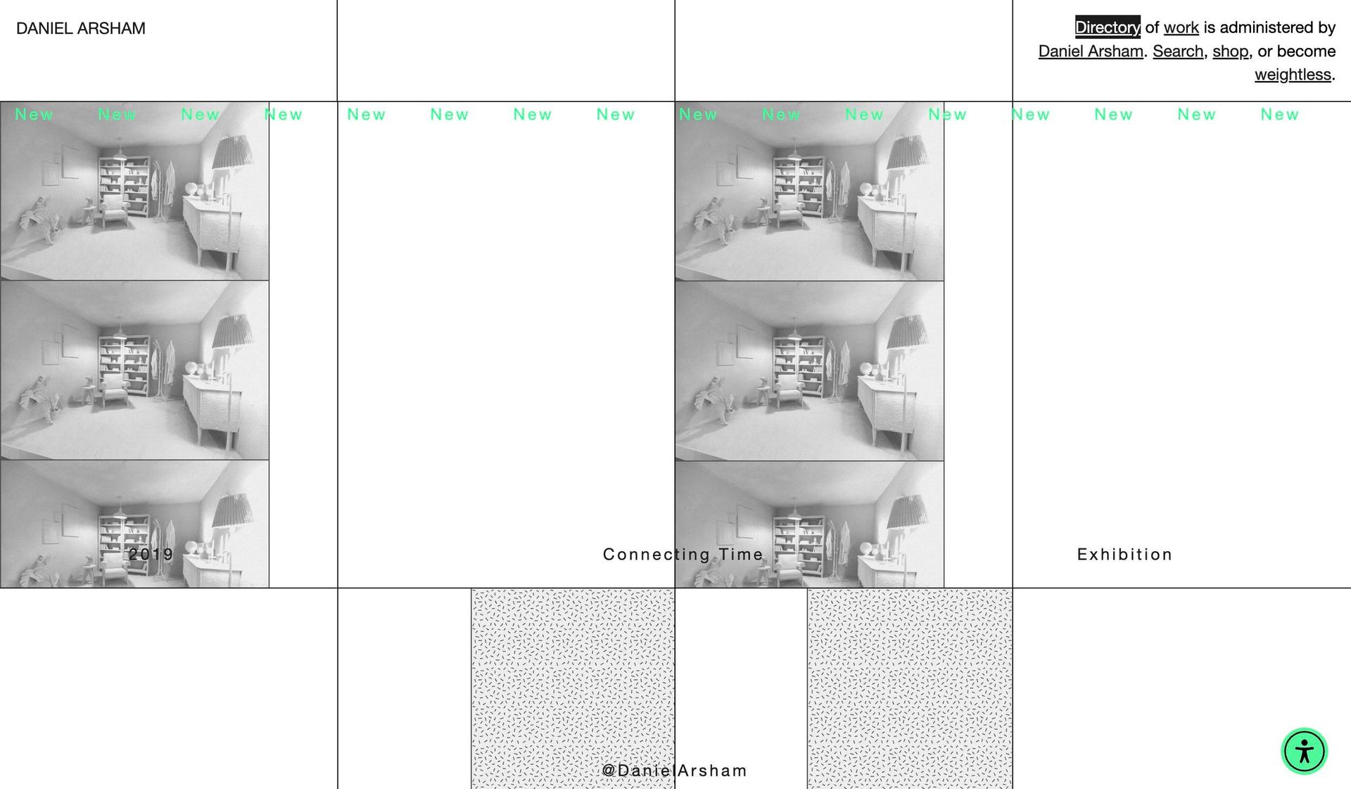 Daniel Arsham-retro websites