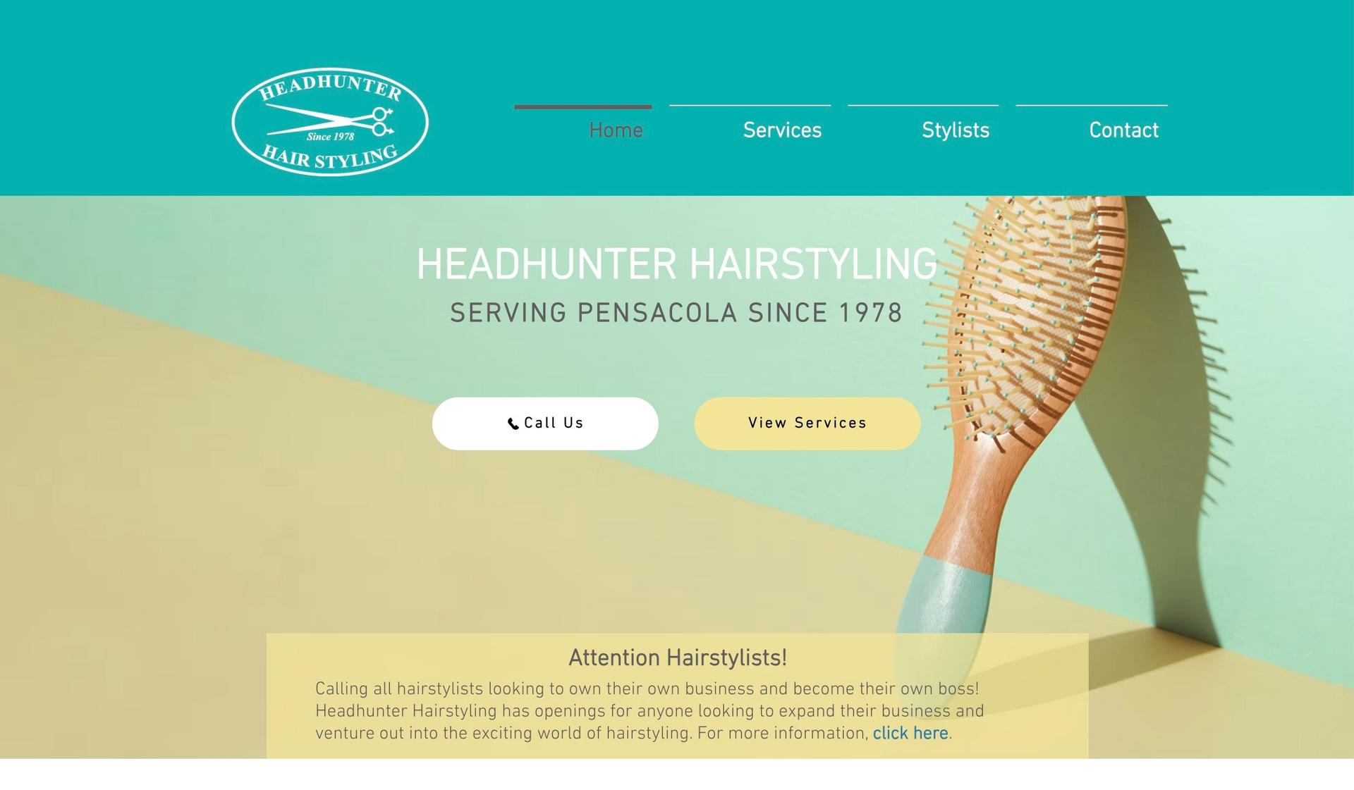 Headhunter Hairstyling-bad websites