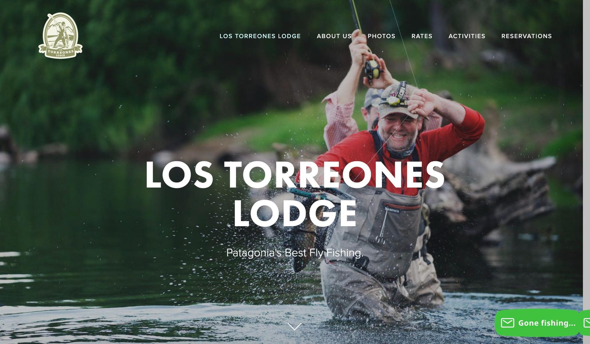 Fly Fish Patagonia-fishing website design examples