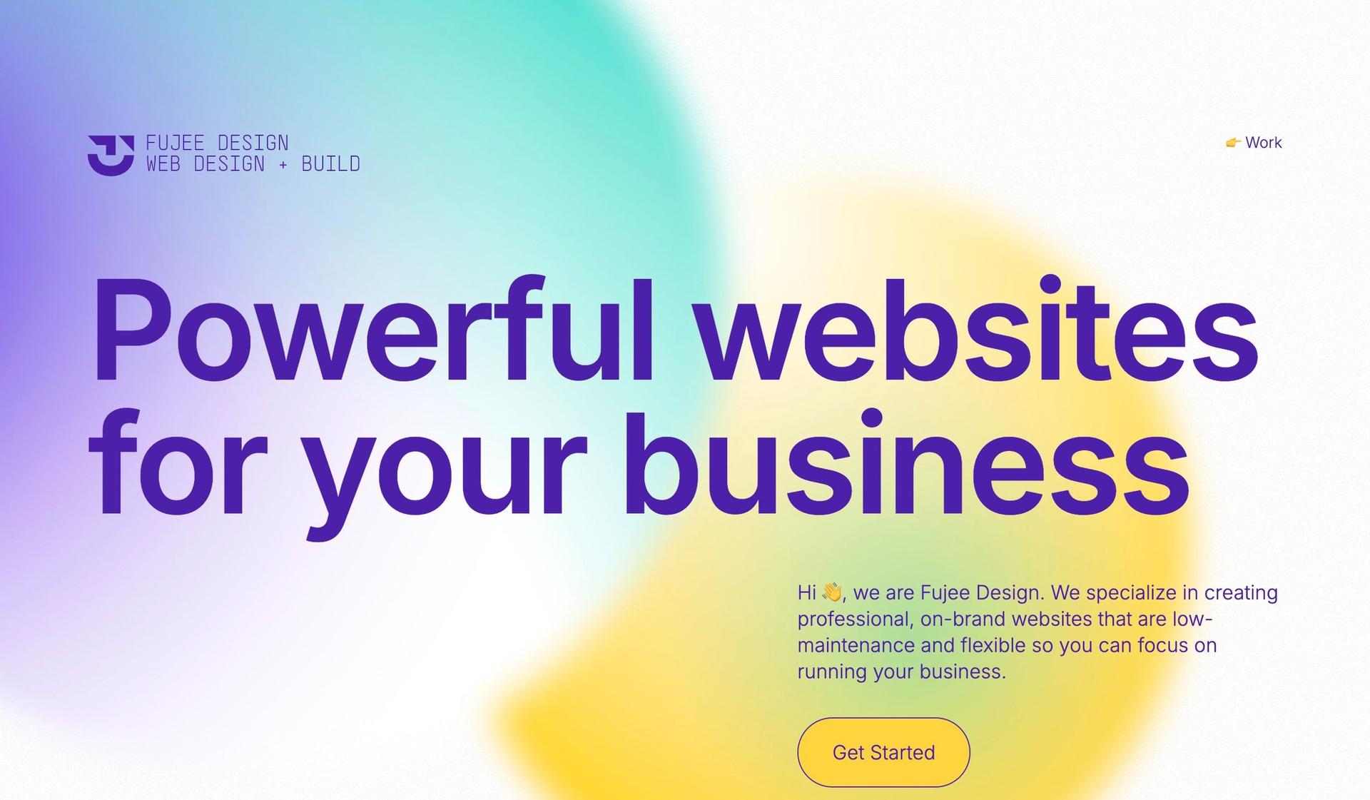 Fujee Design-gradient websites