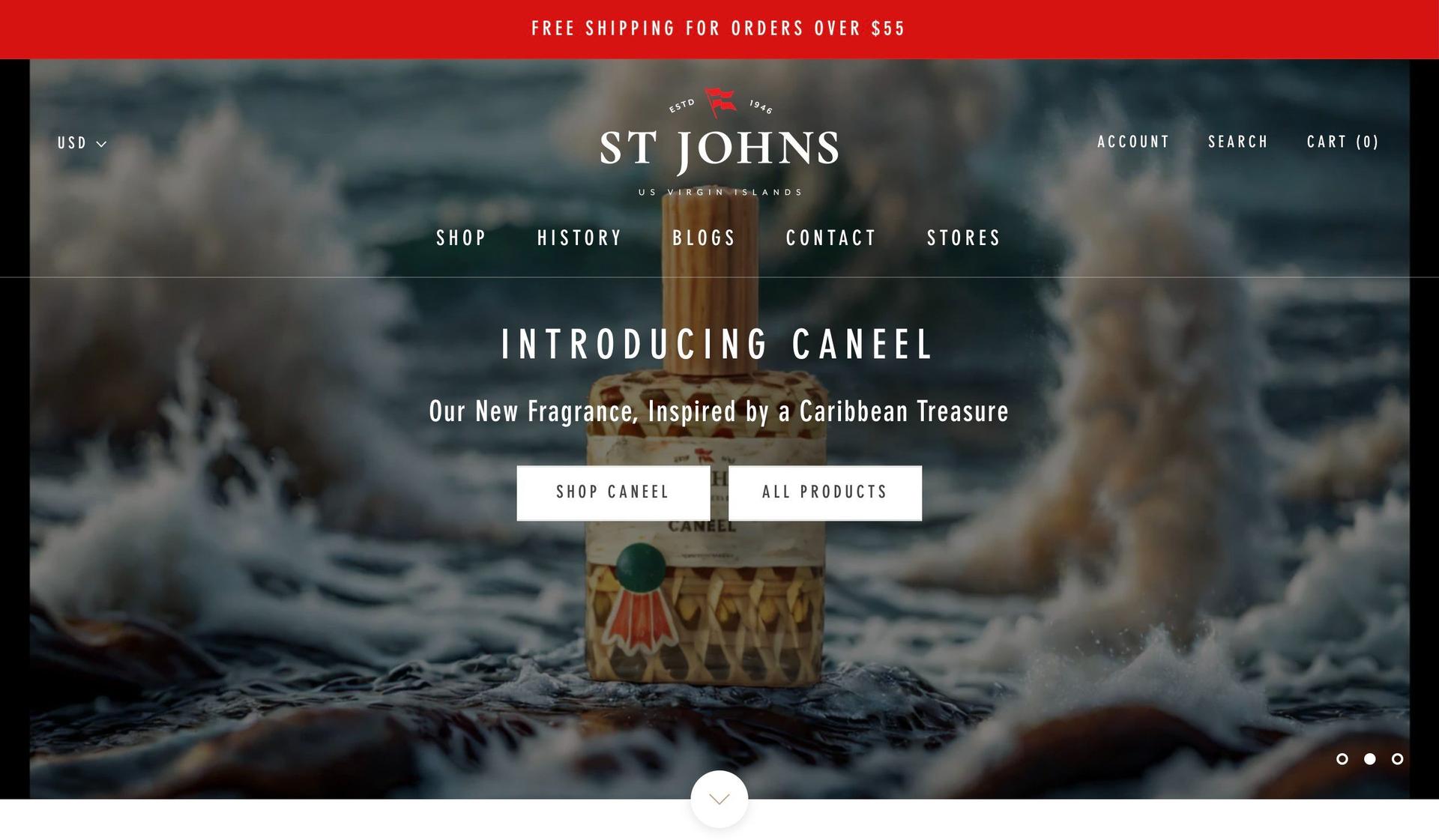 St Johns Bay Rum-luxury websites