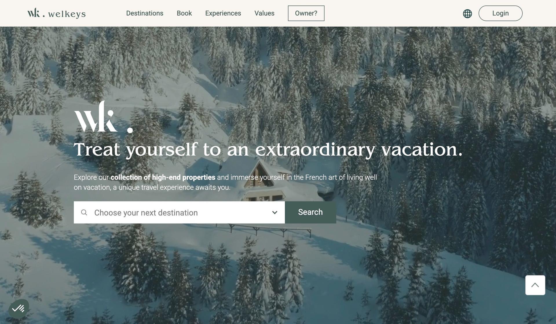 Welkeys-luxury websites