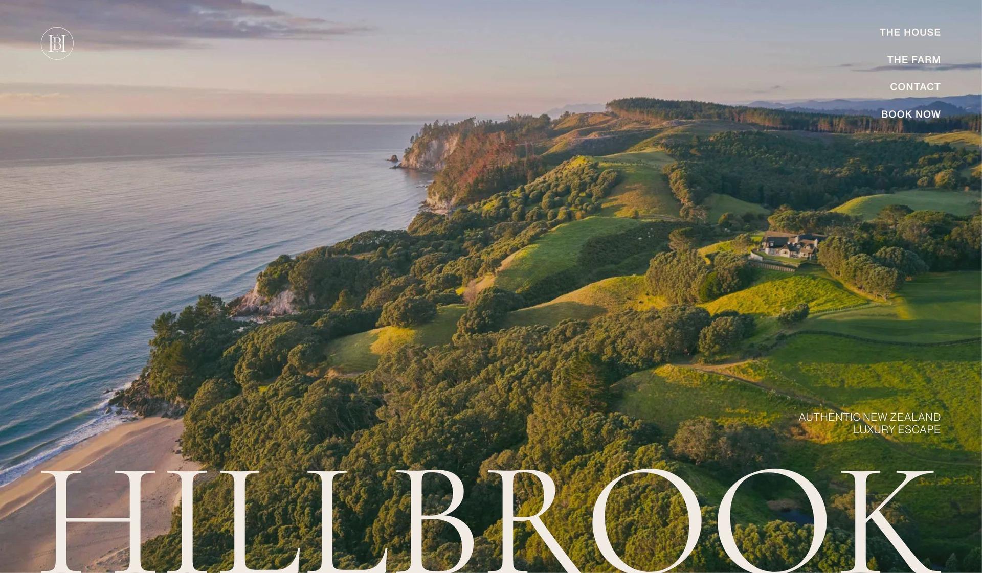 Hillbrook Estate-luxury websites