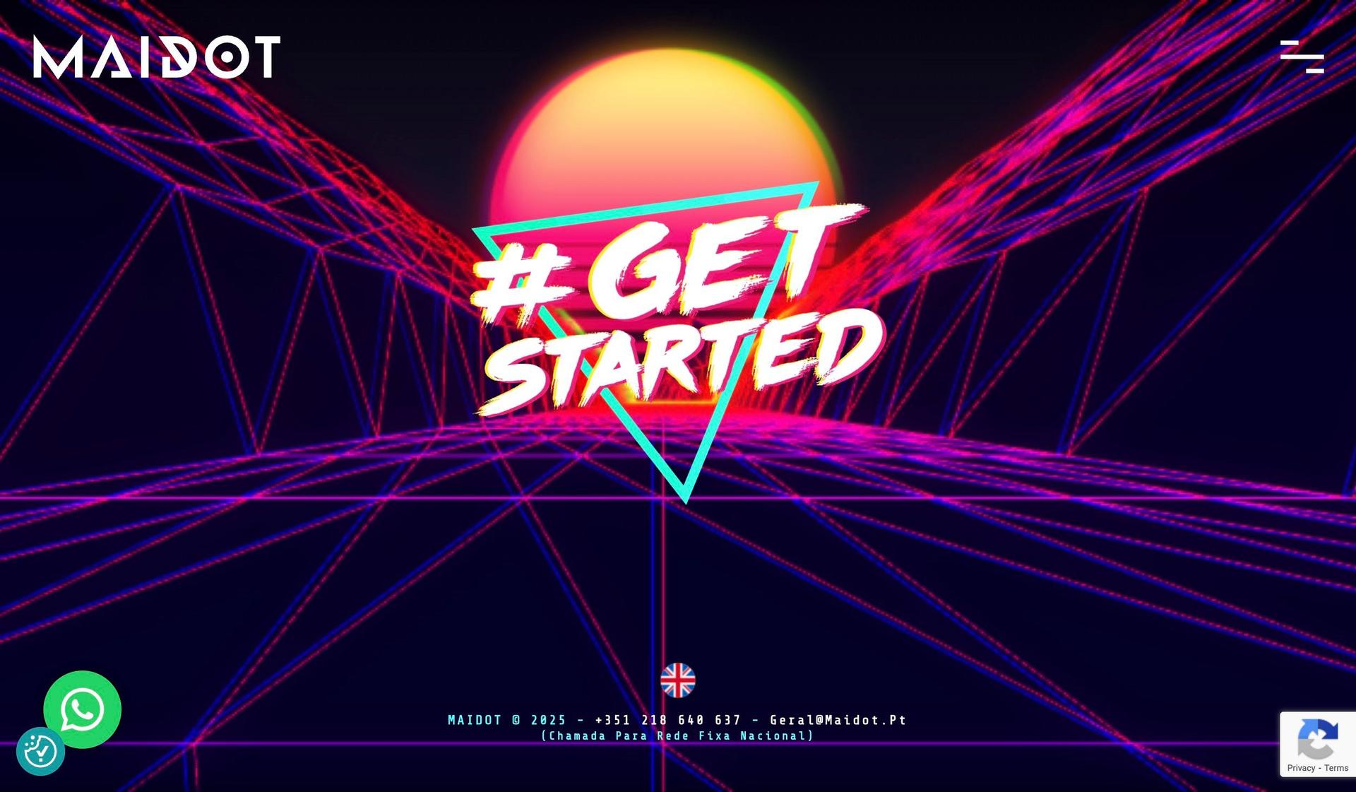 Maidot-neon websites