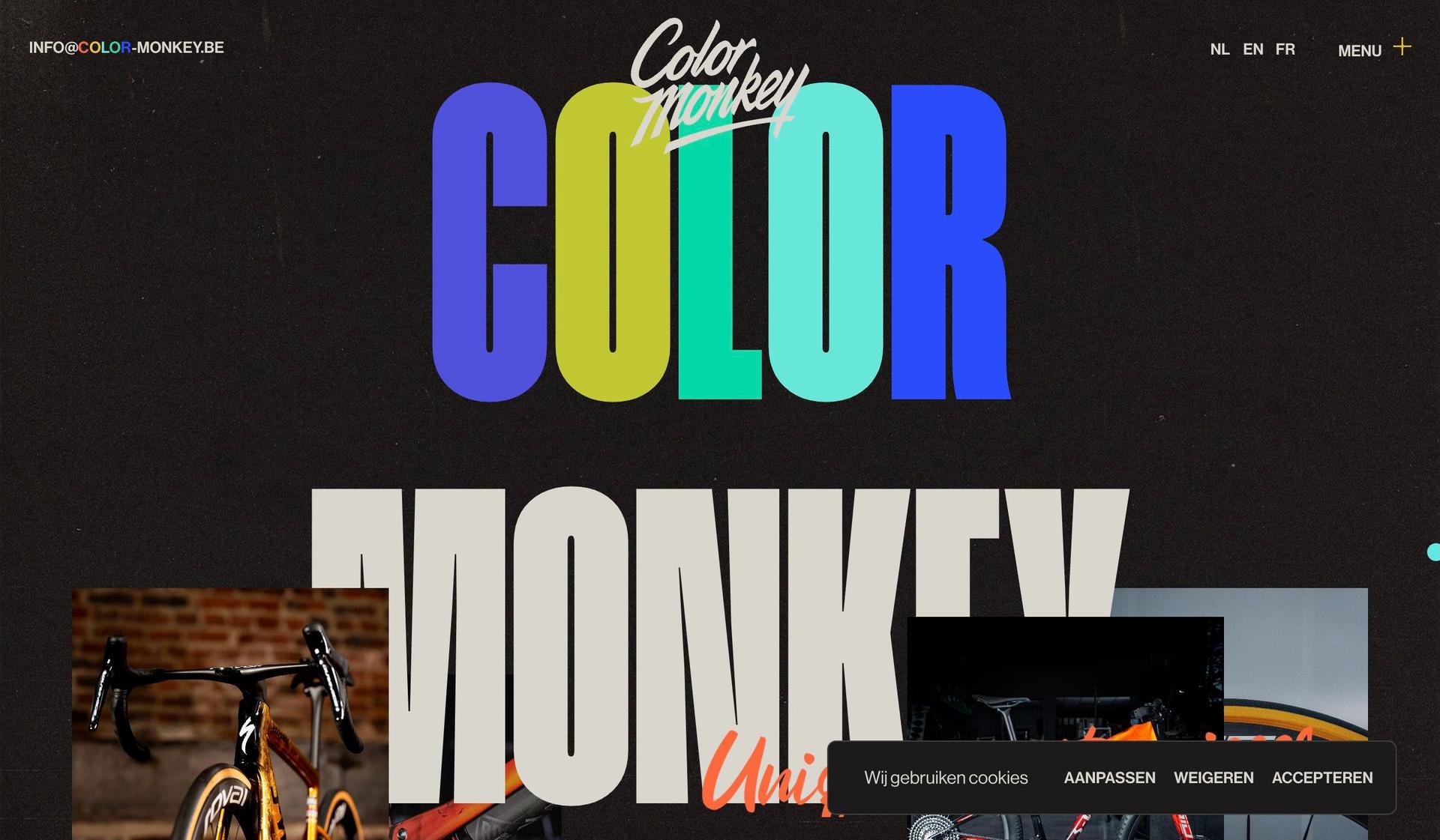 Color Monkey-neon websites
