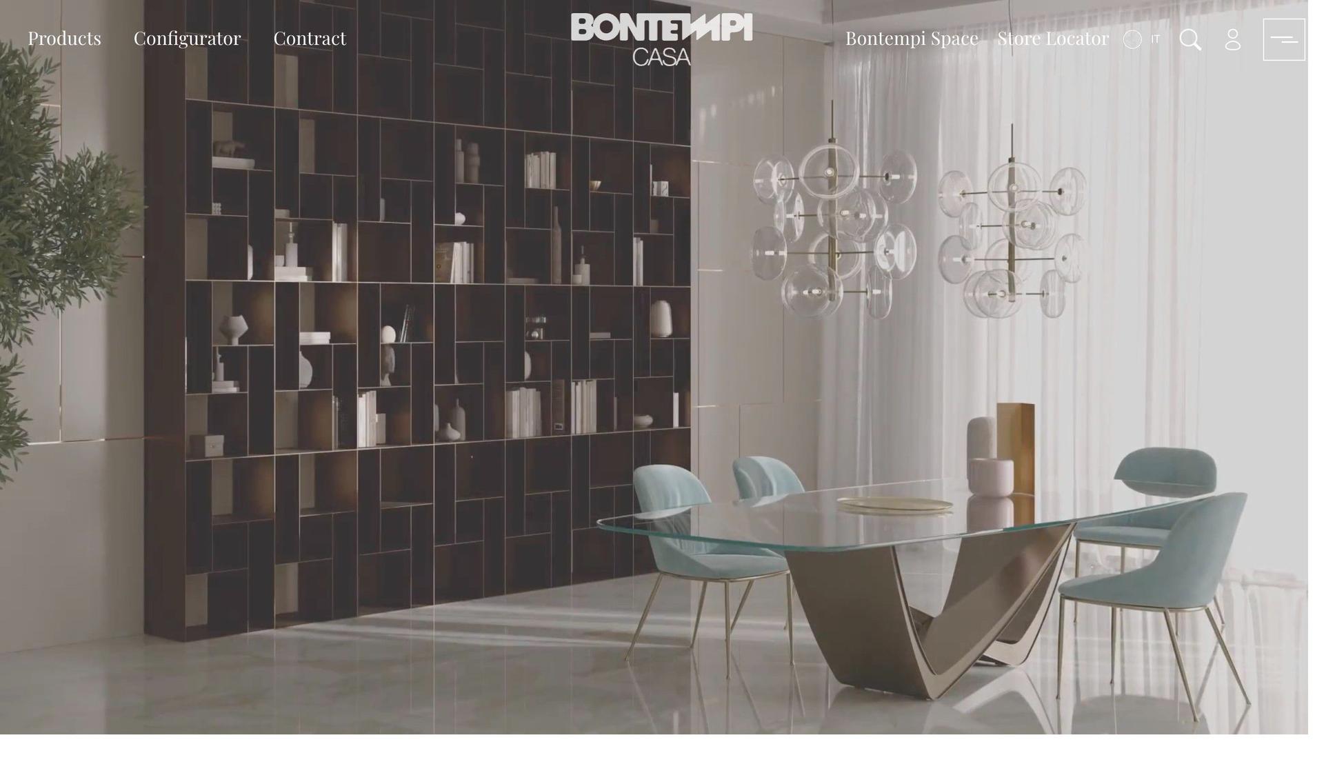 Bontempi-modern website design