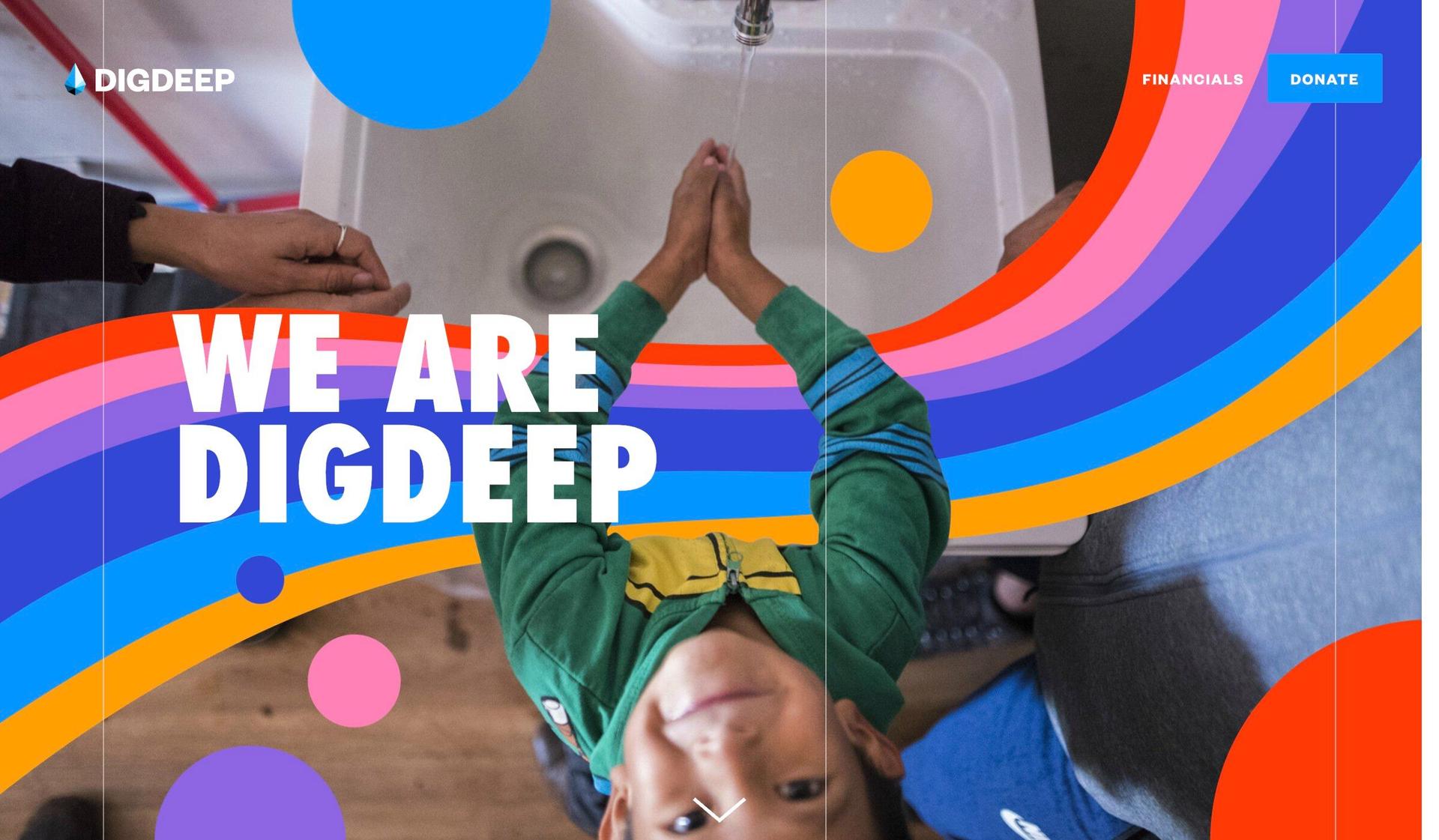 DigDeep-microsite examples