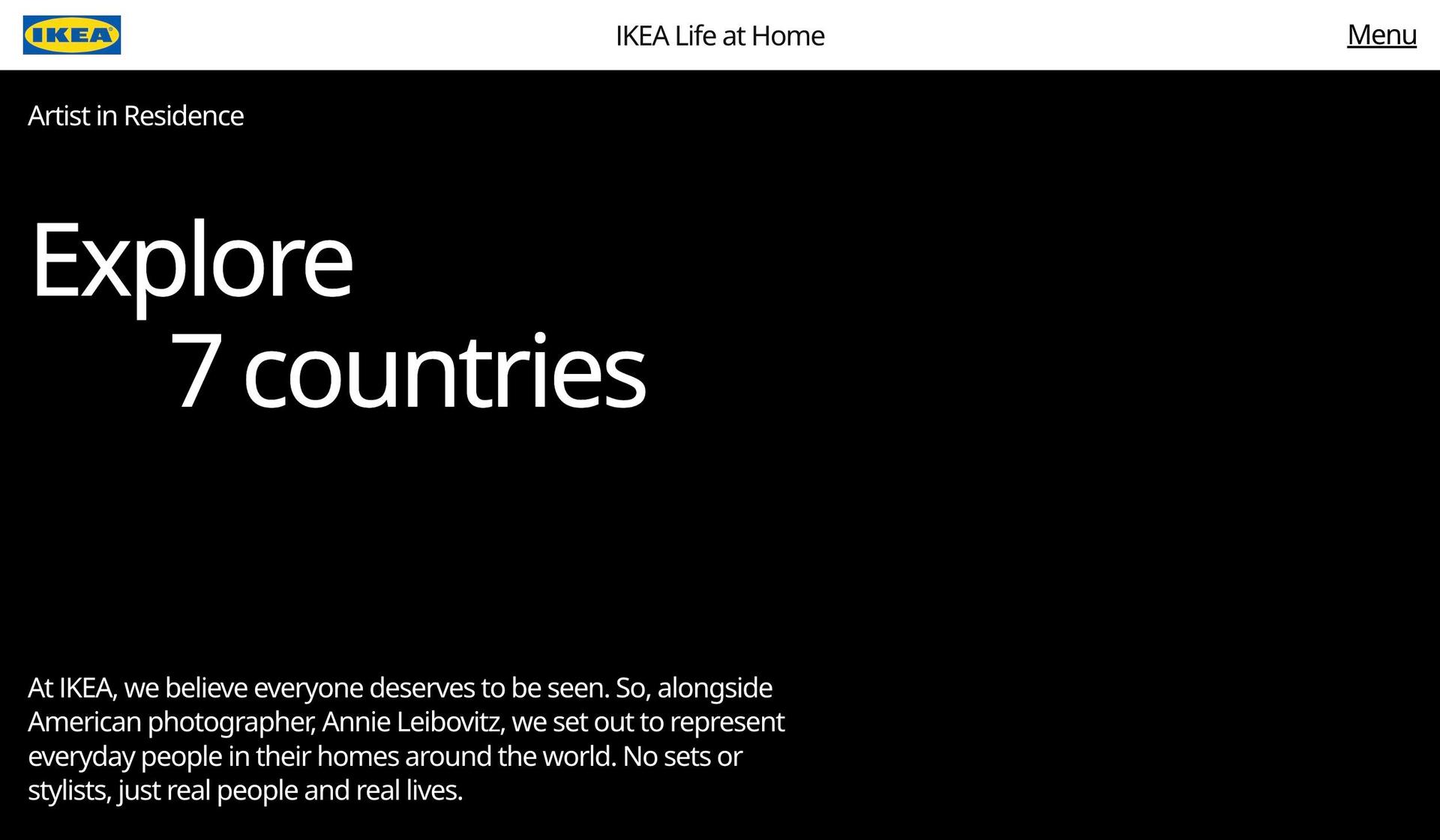 IKEA-microsite examples