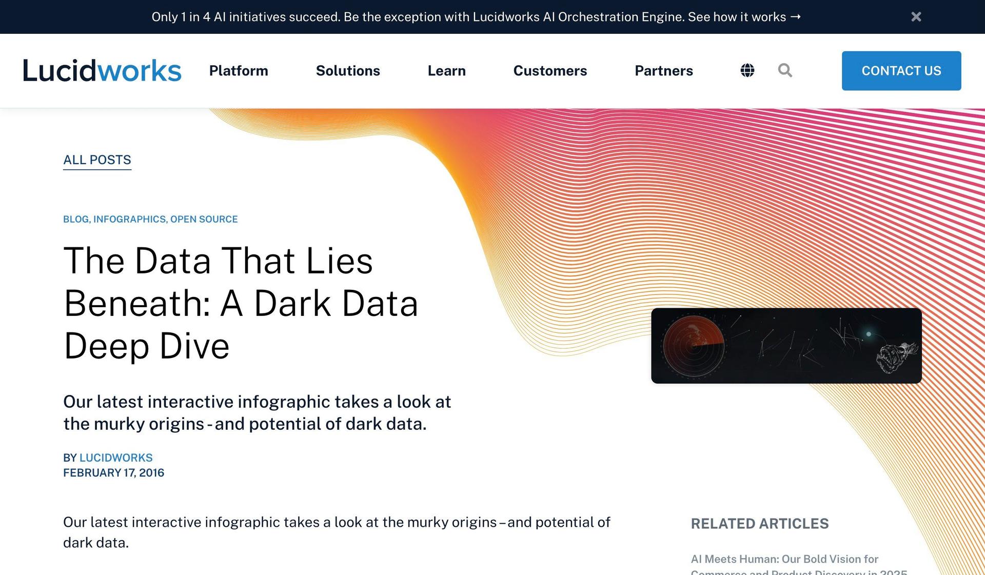 Lucidworks-microsite examples