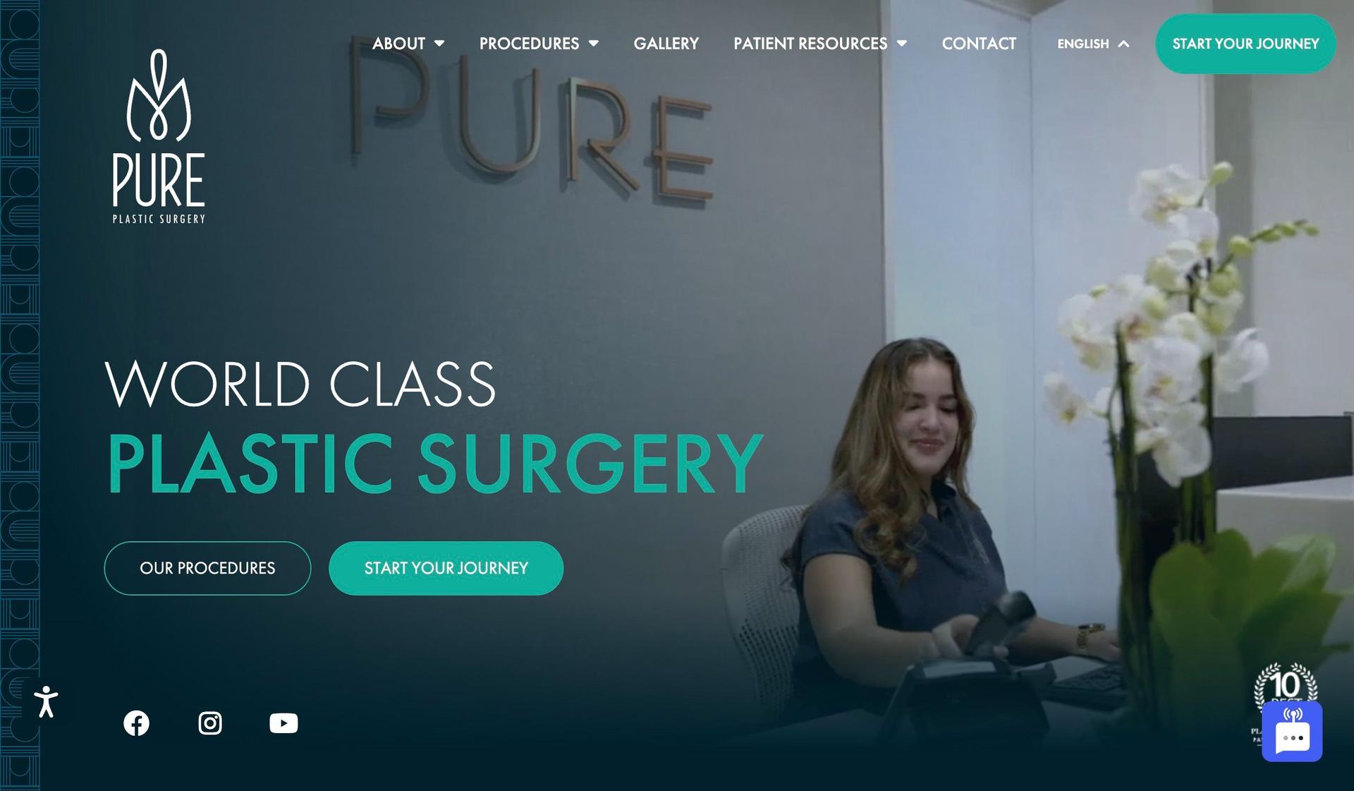 Pure Plastic Surgery-plastic surgery websites