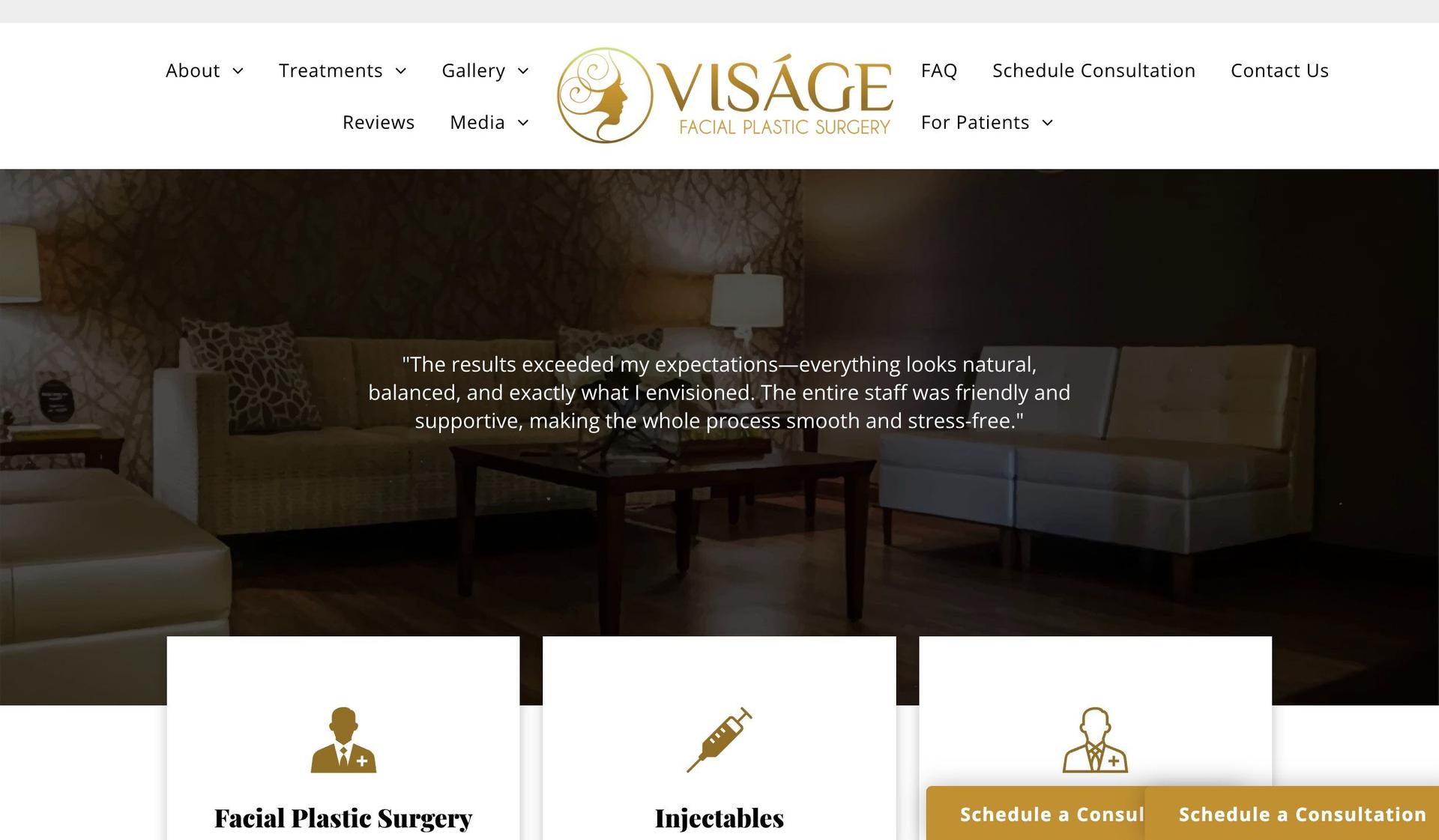 My Facial Plastic Surgeon-plastic surgery websites