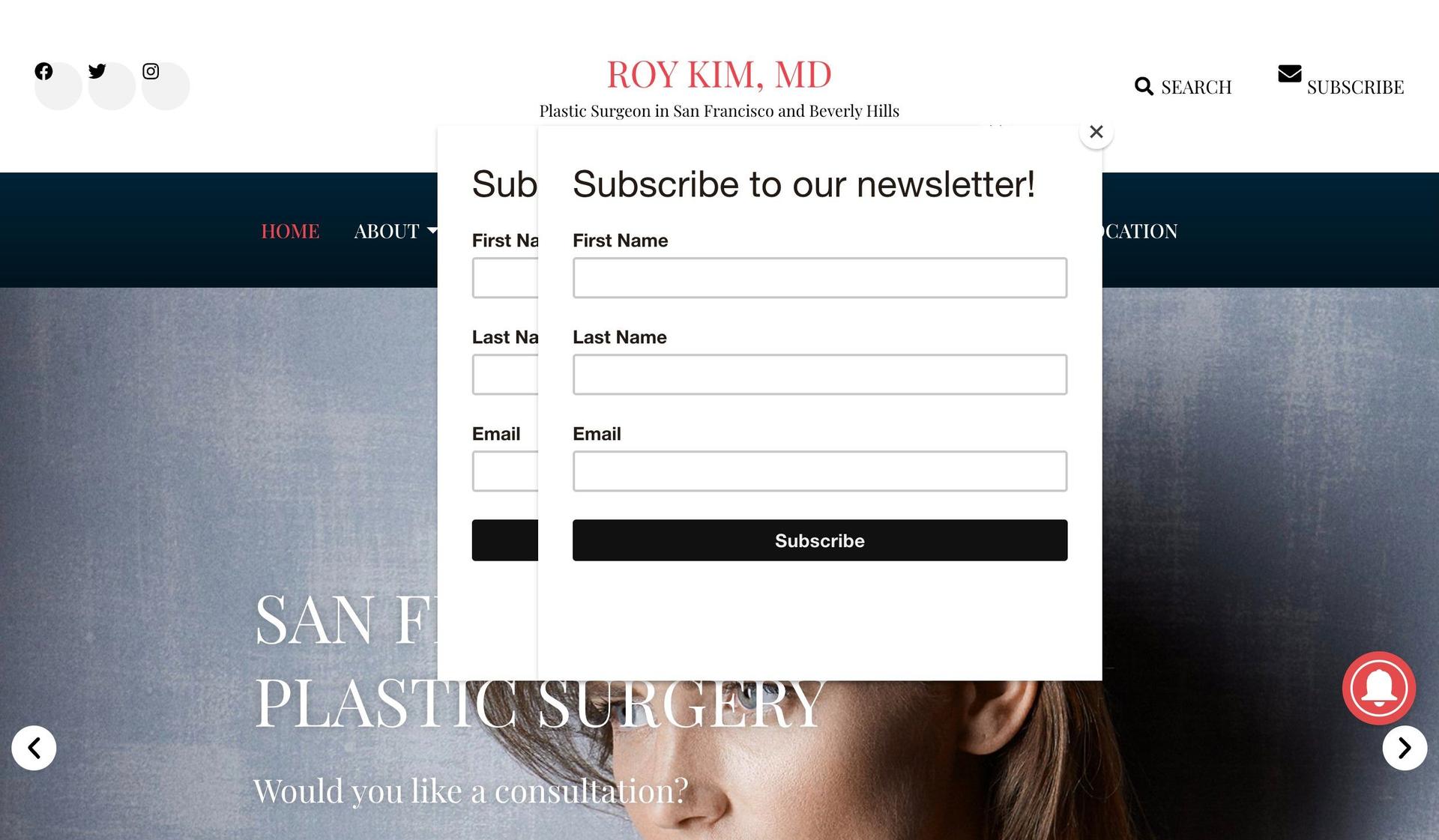 Dr. Kim-plastic surgery websites
