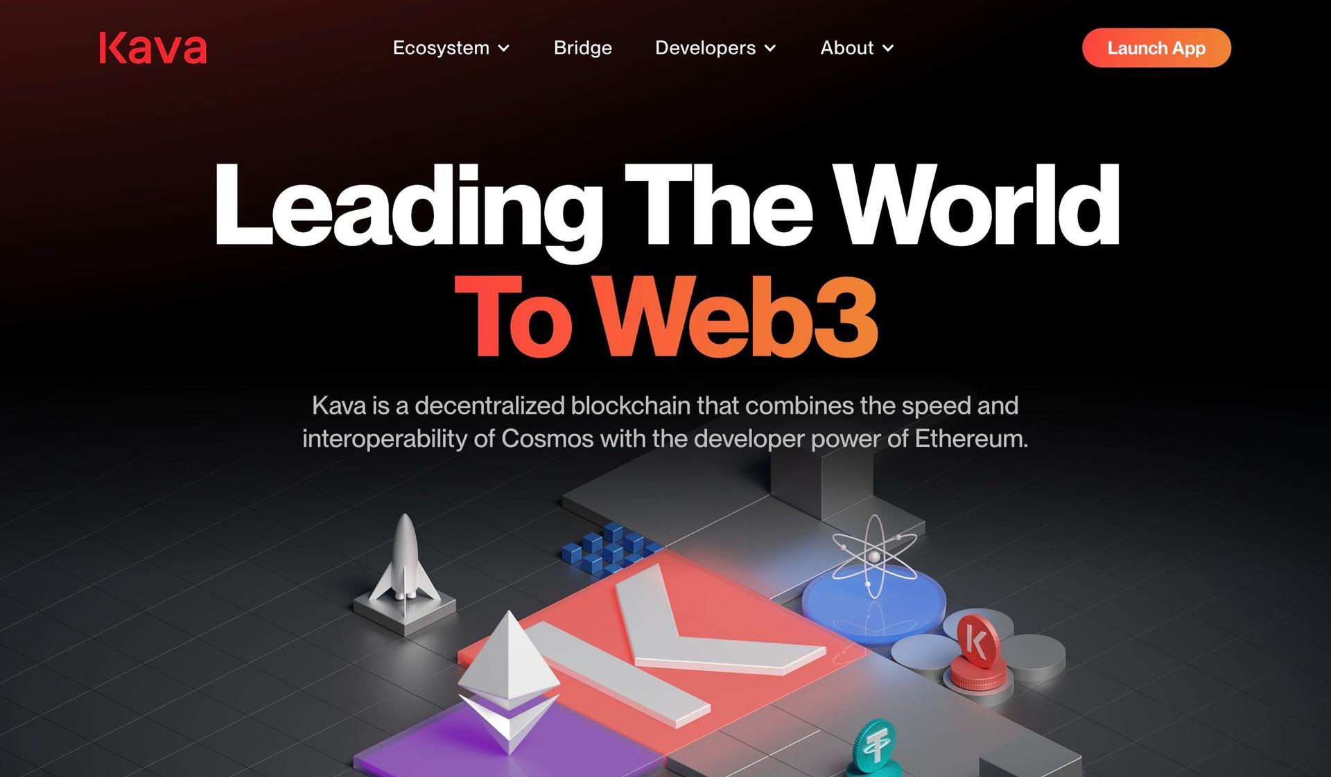 Kava-web3 website design examples