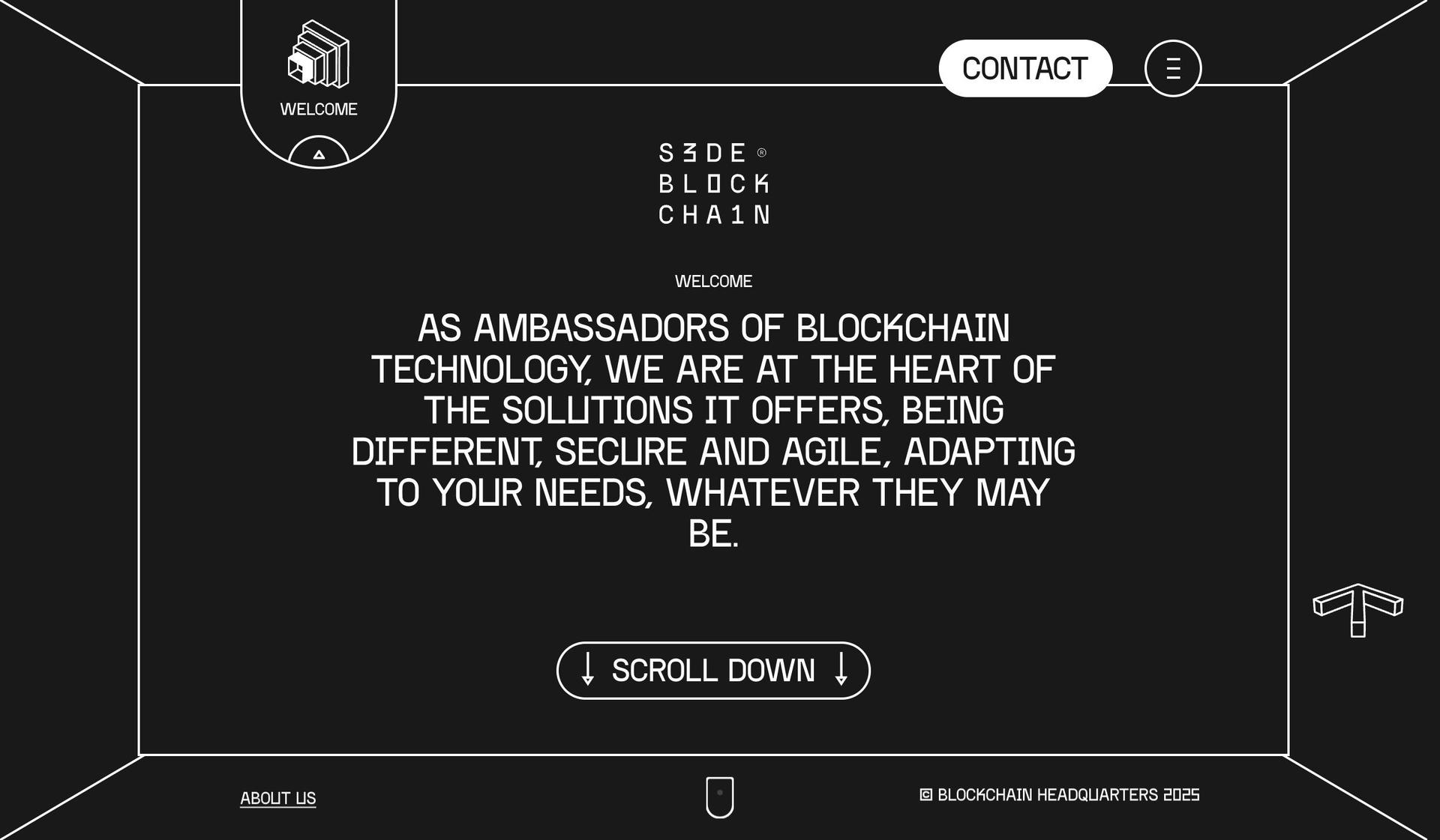 Sede Blockchain-web3 website design examples