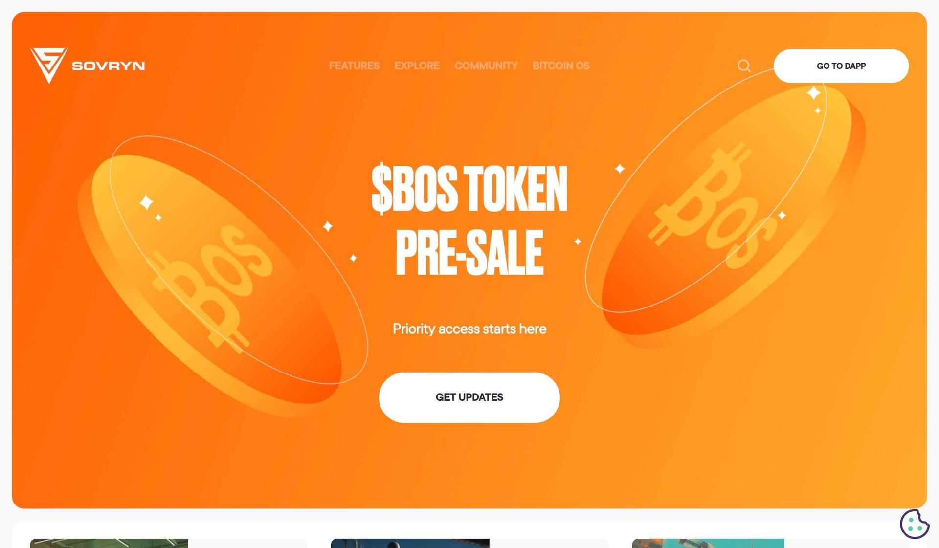 Sovryn-web3 website design examples