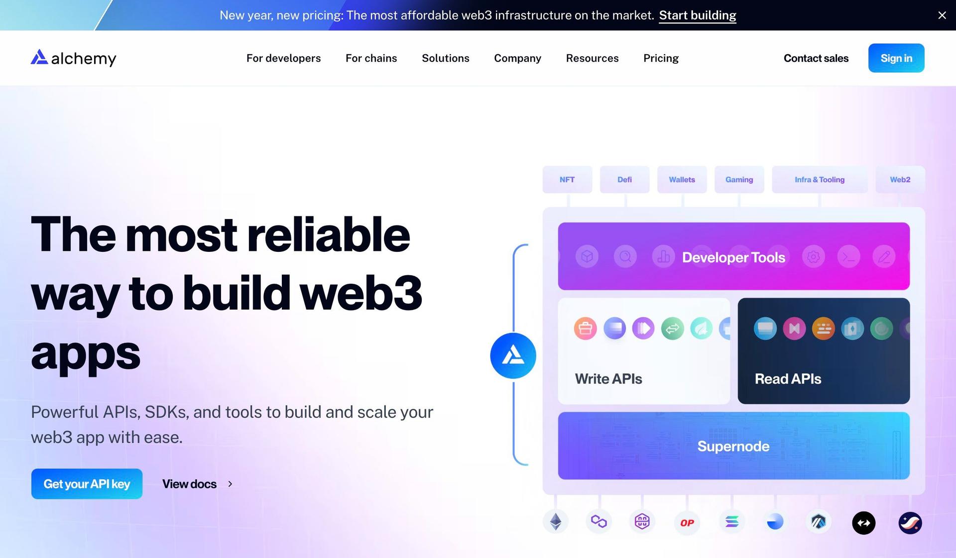 Alchemy-web3 website design examples