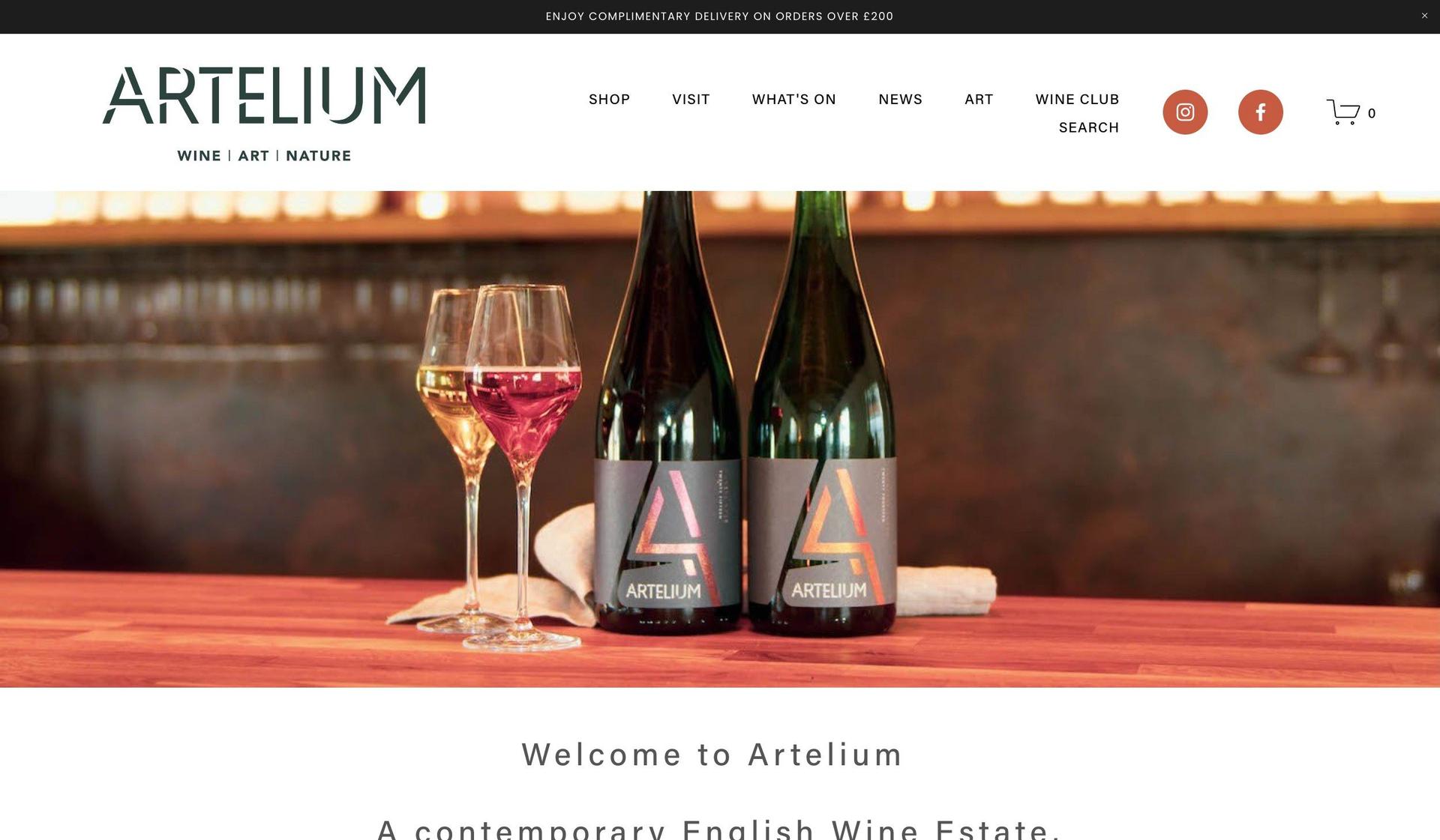Artelium-winery websites