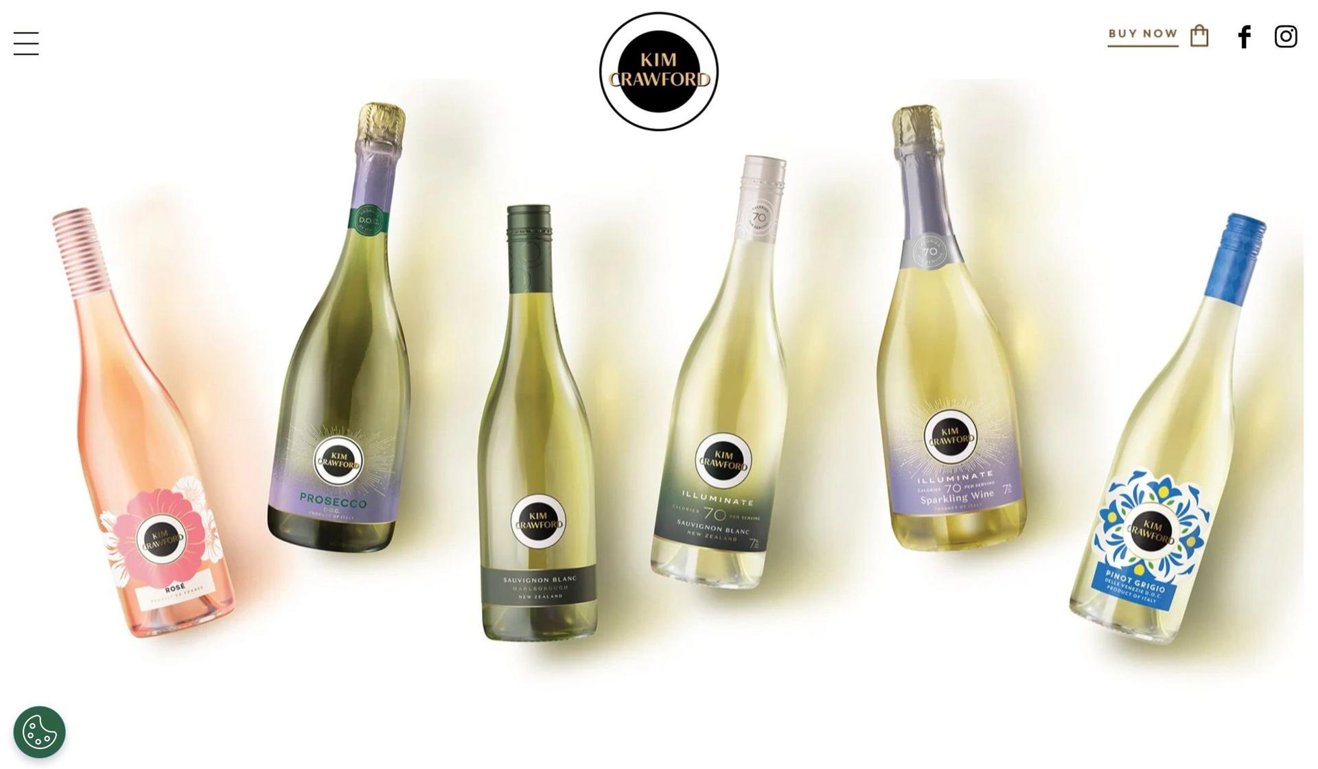 Kim Crawford Wines-winery websites