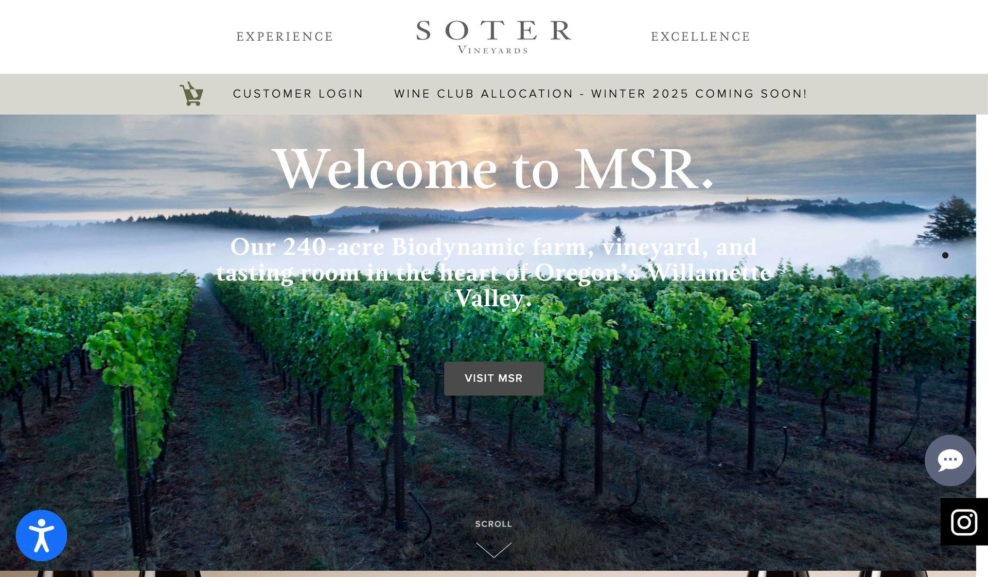 Soter Vineyards-winery websites