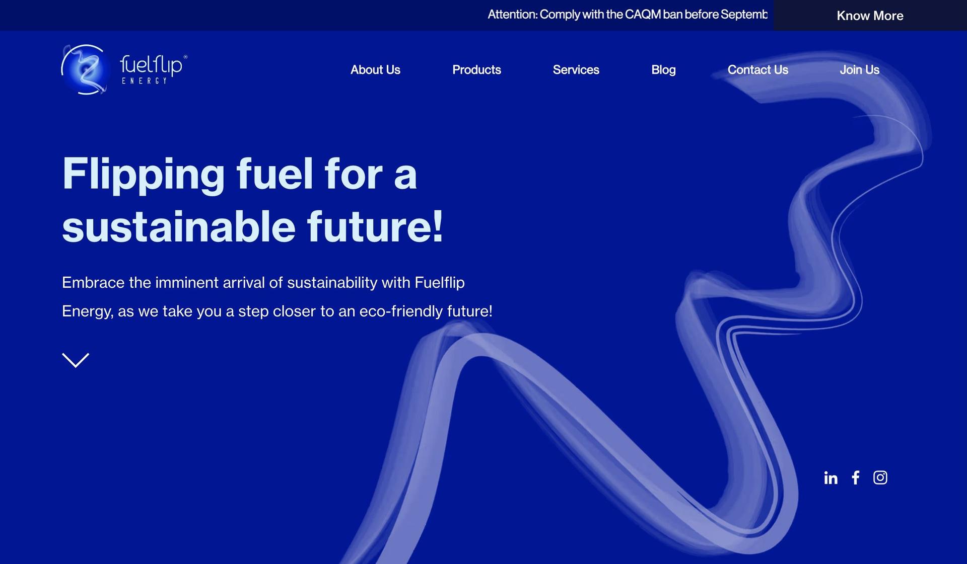 Fuel Flip Energy-dynamic website examples