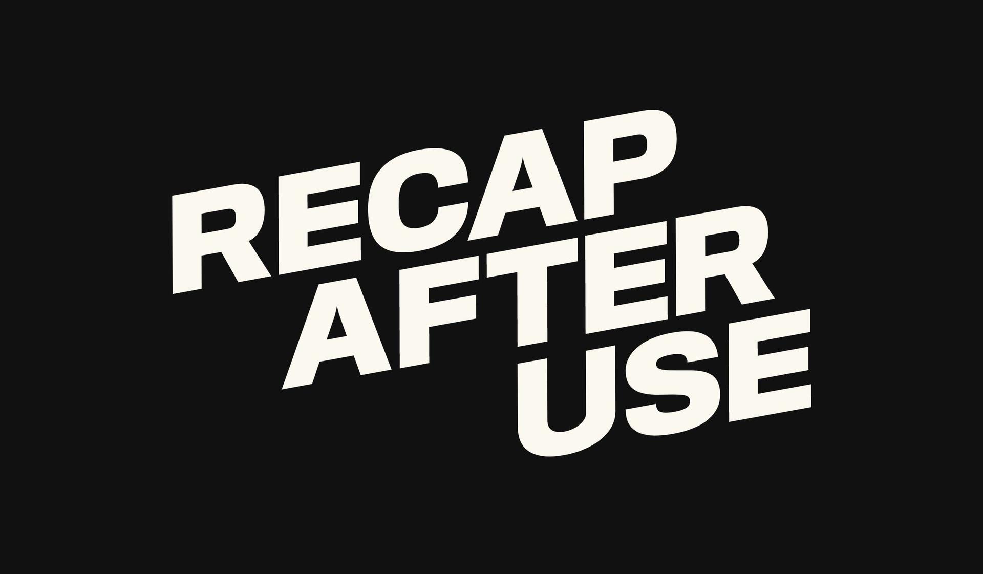 Recap After Use-dynamic website examples