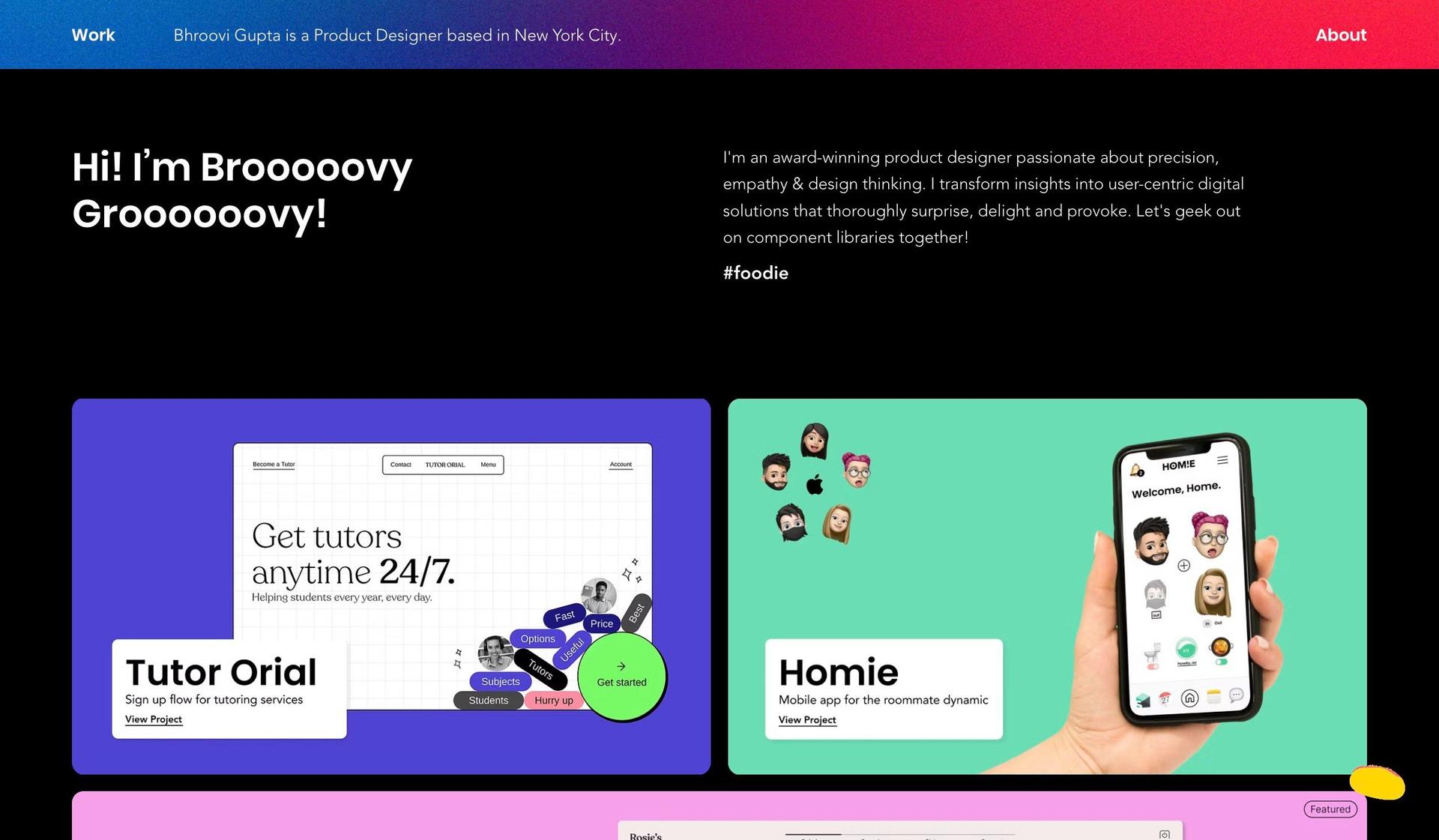 Bhroovi-colorful websites