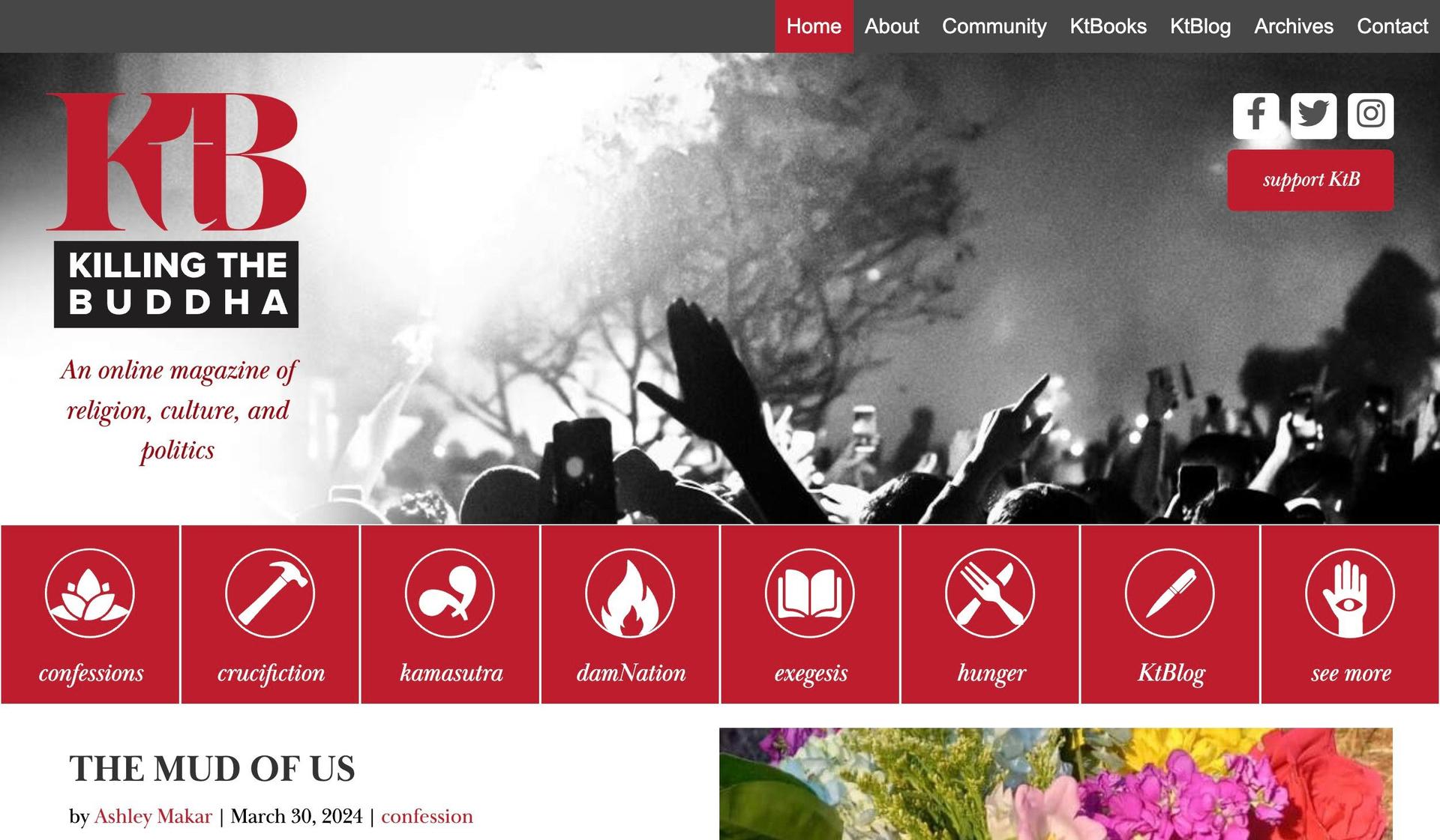 Killing the Buddha-spirituality website examples