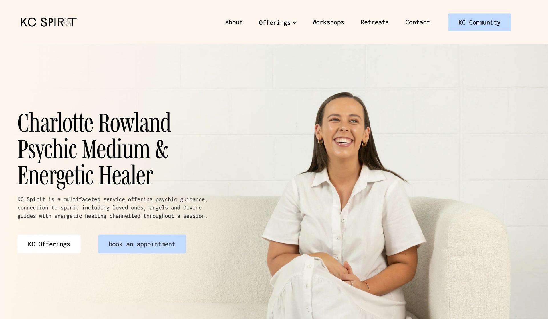 KC Spirit-spirituality website examples
