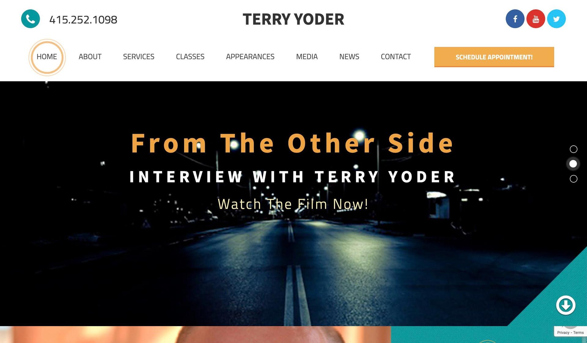 Terry Yoder-spirituality website examples