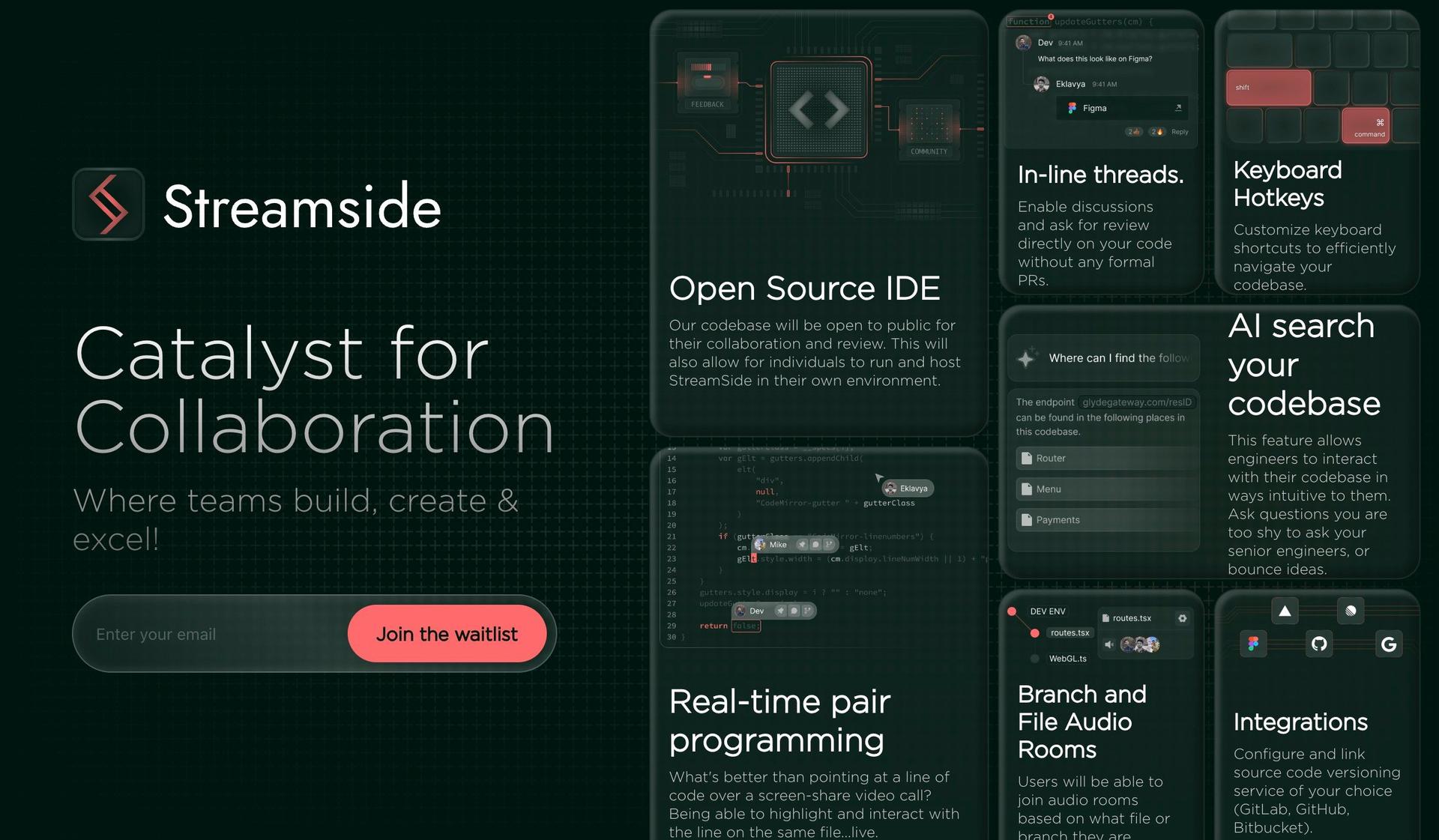 Streamside-sleek website design examples