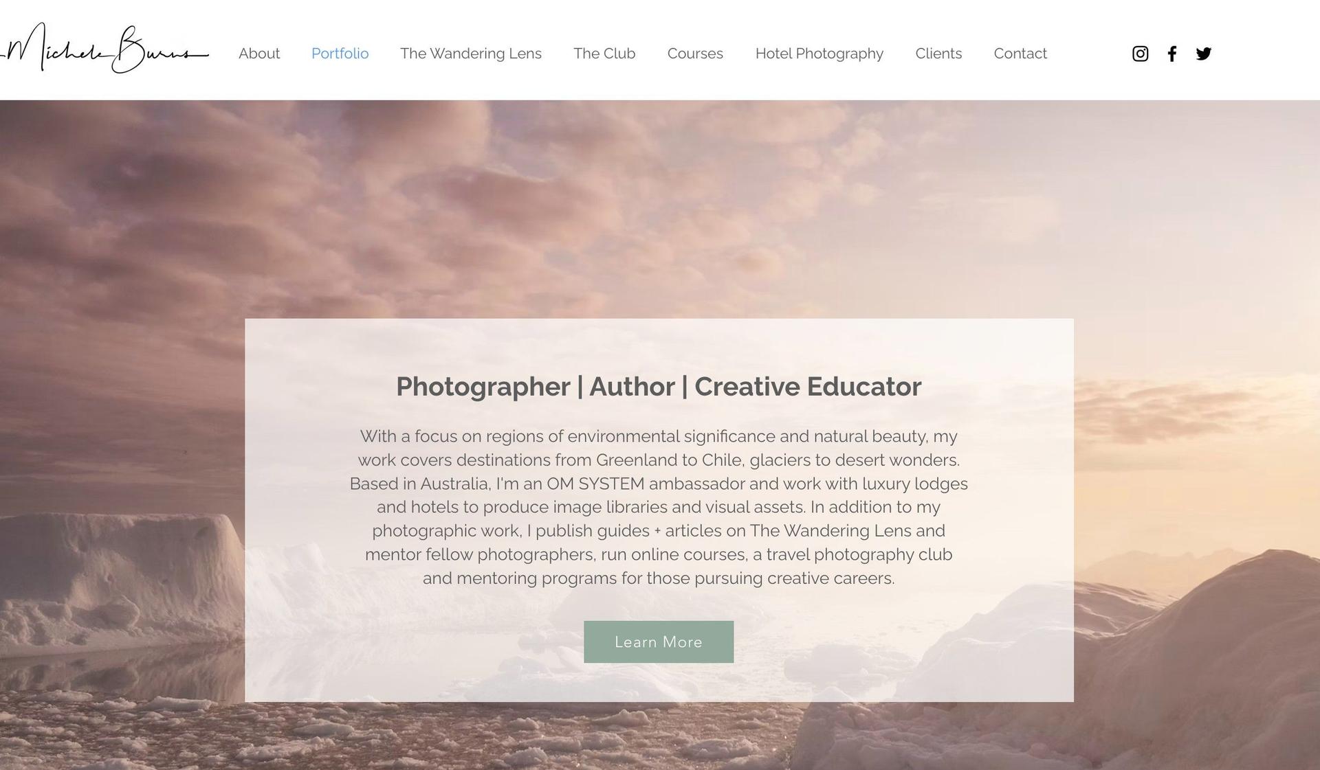 Lisa Michele Burns-travel photography portfolios
