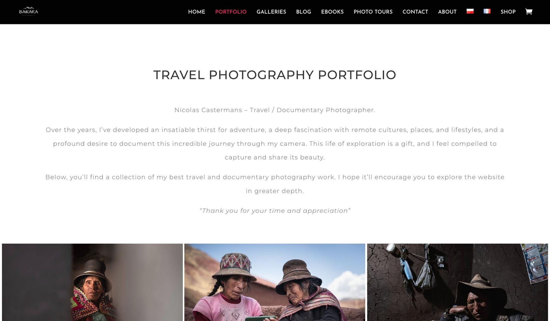 Baikara-travel photography portfolios