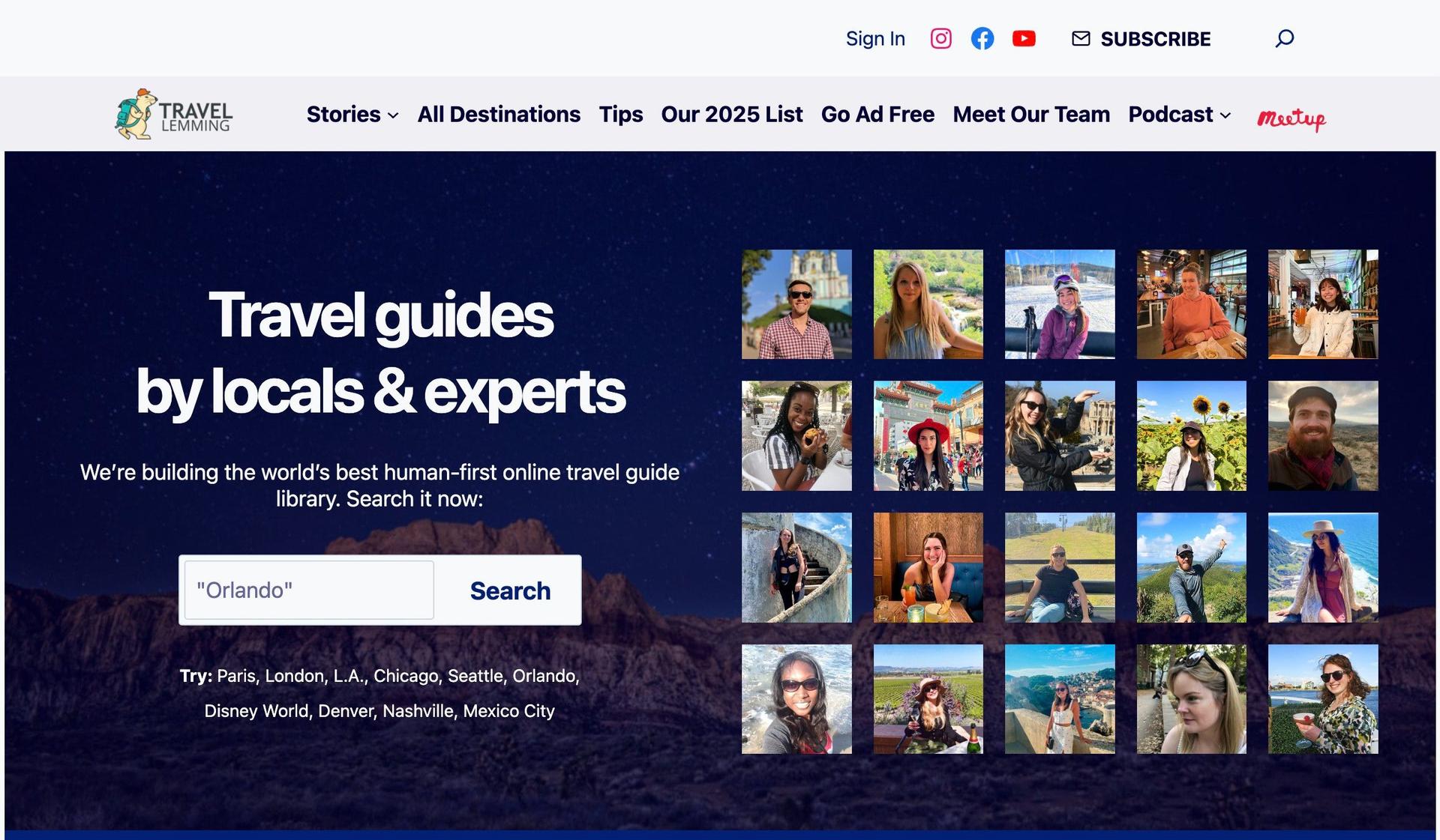 Travel Lemming-travel blogs