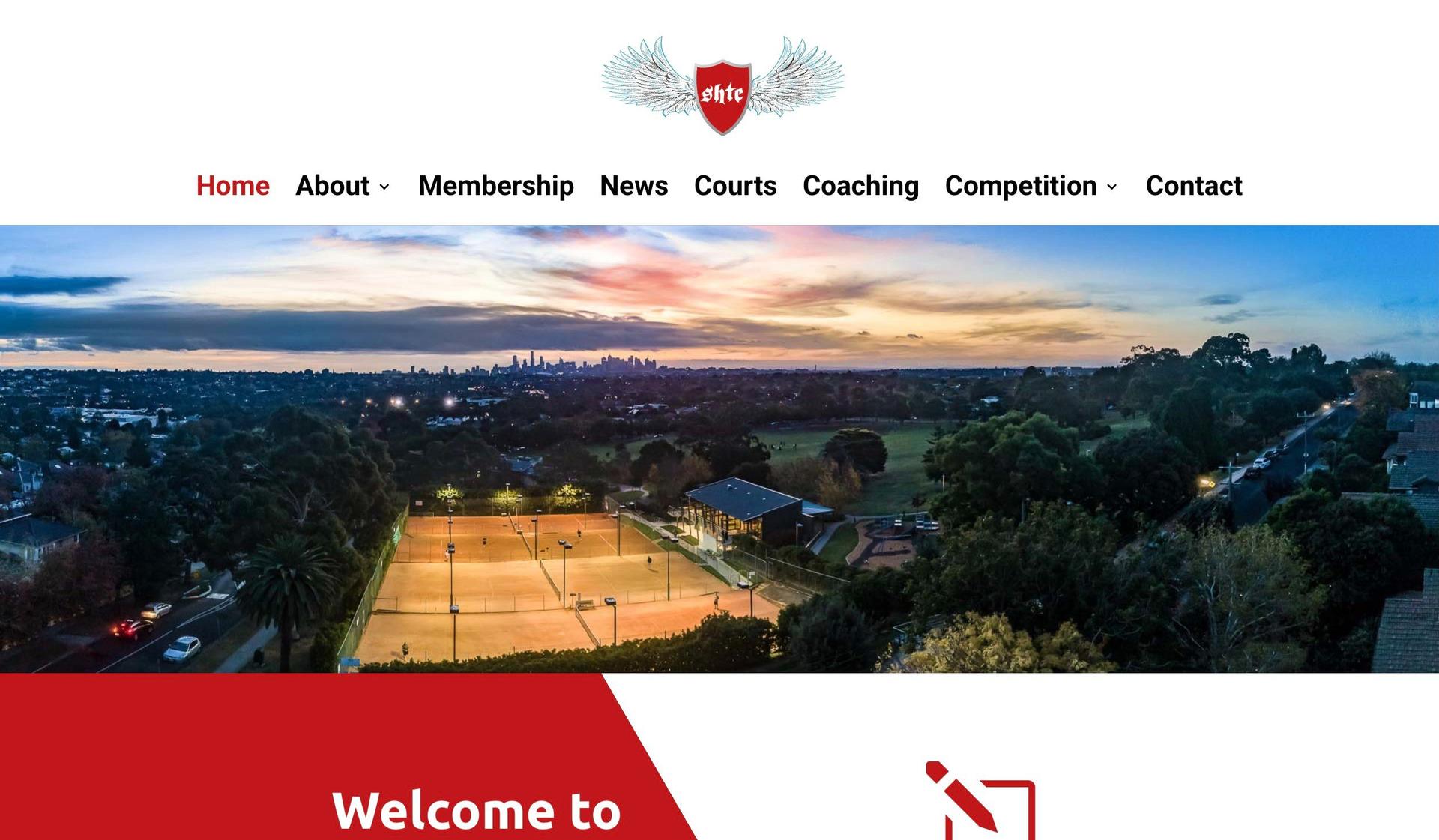 SHTC-sports club websites