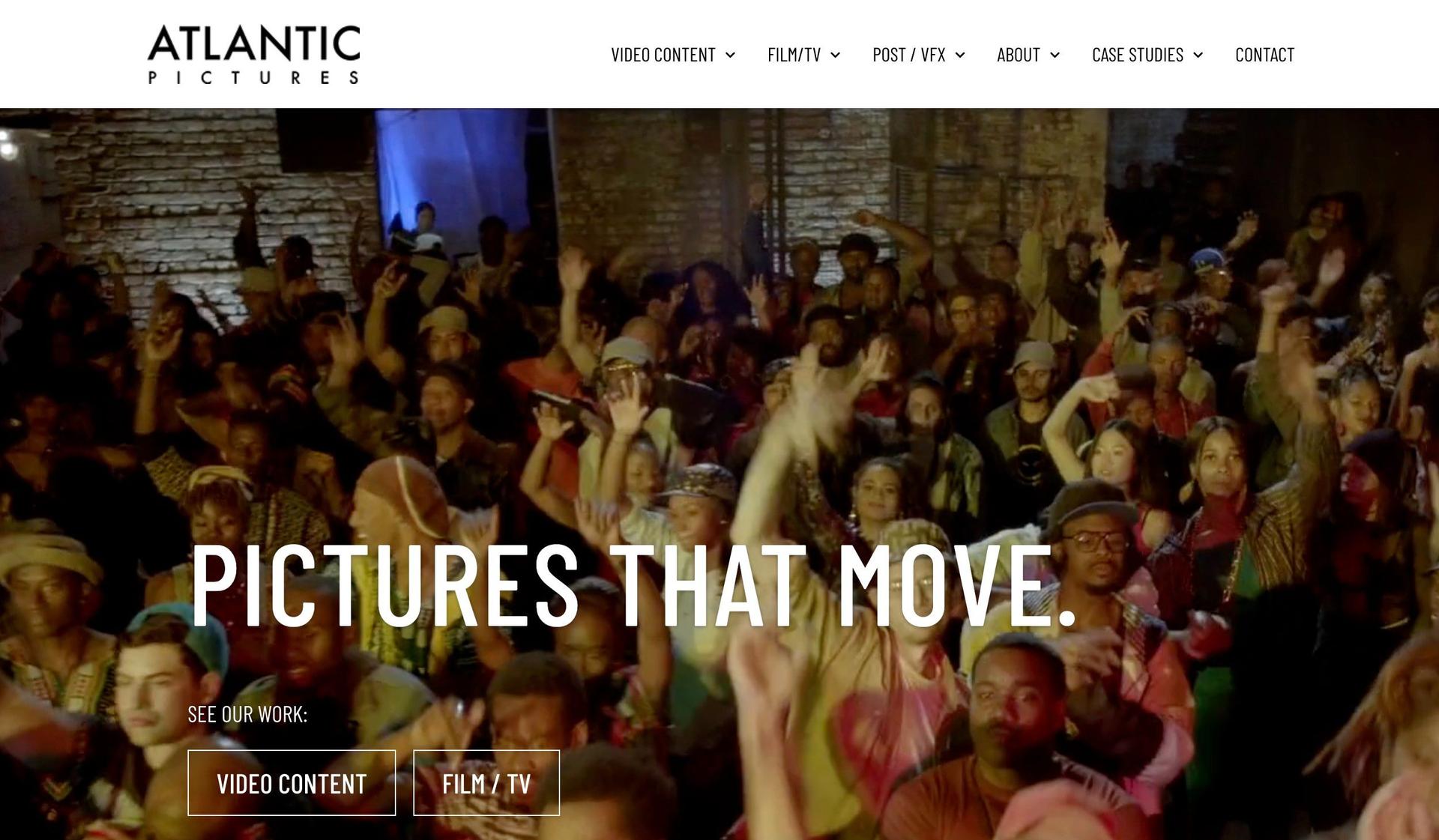 Atlantic Pictures-video portfolio websites