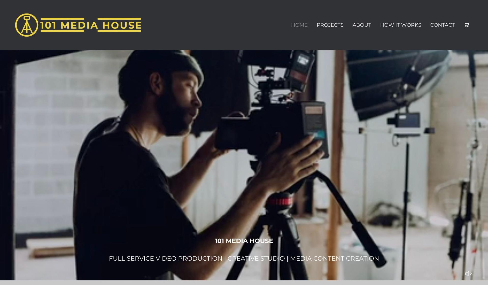 101 Media House-video portfolio websites